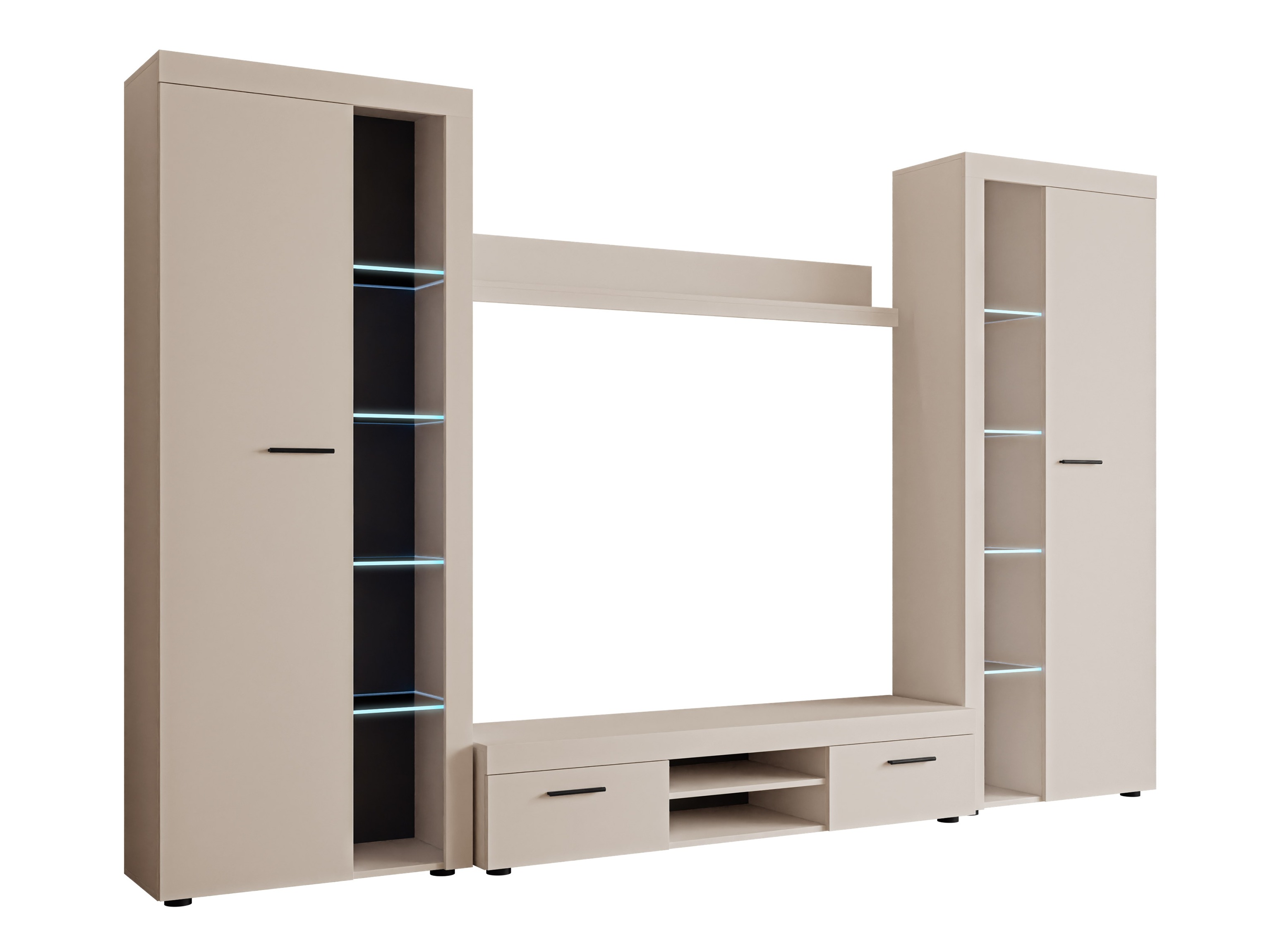Parete attrezzata Univio II (Beige)