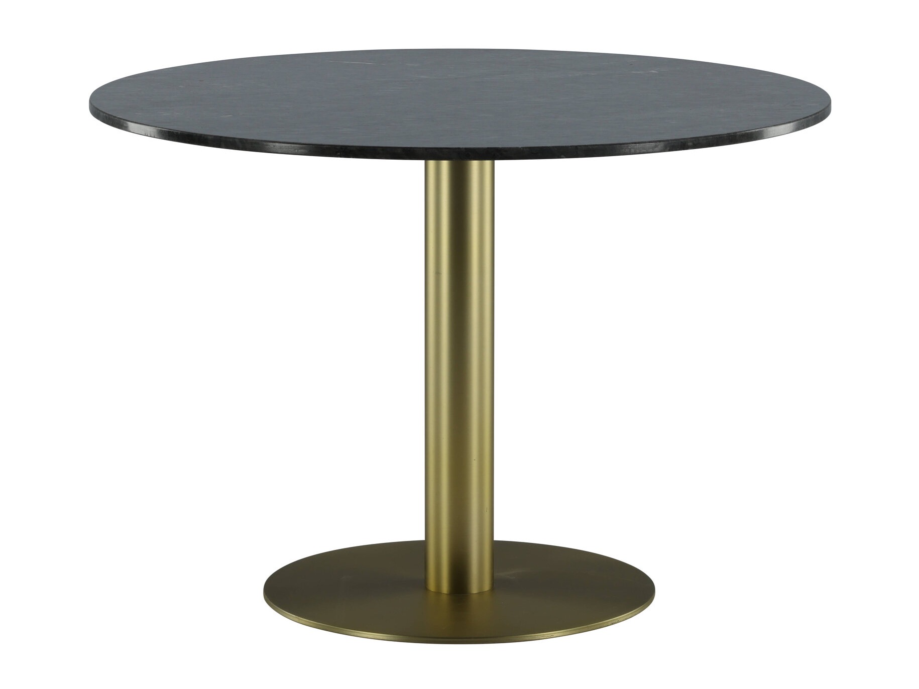 Tavolo Dallas 175 (Marmo nero + Ottone)