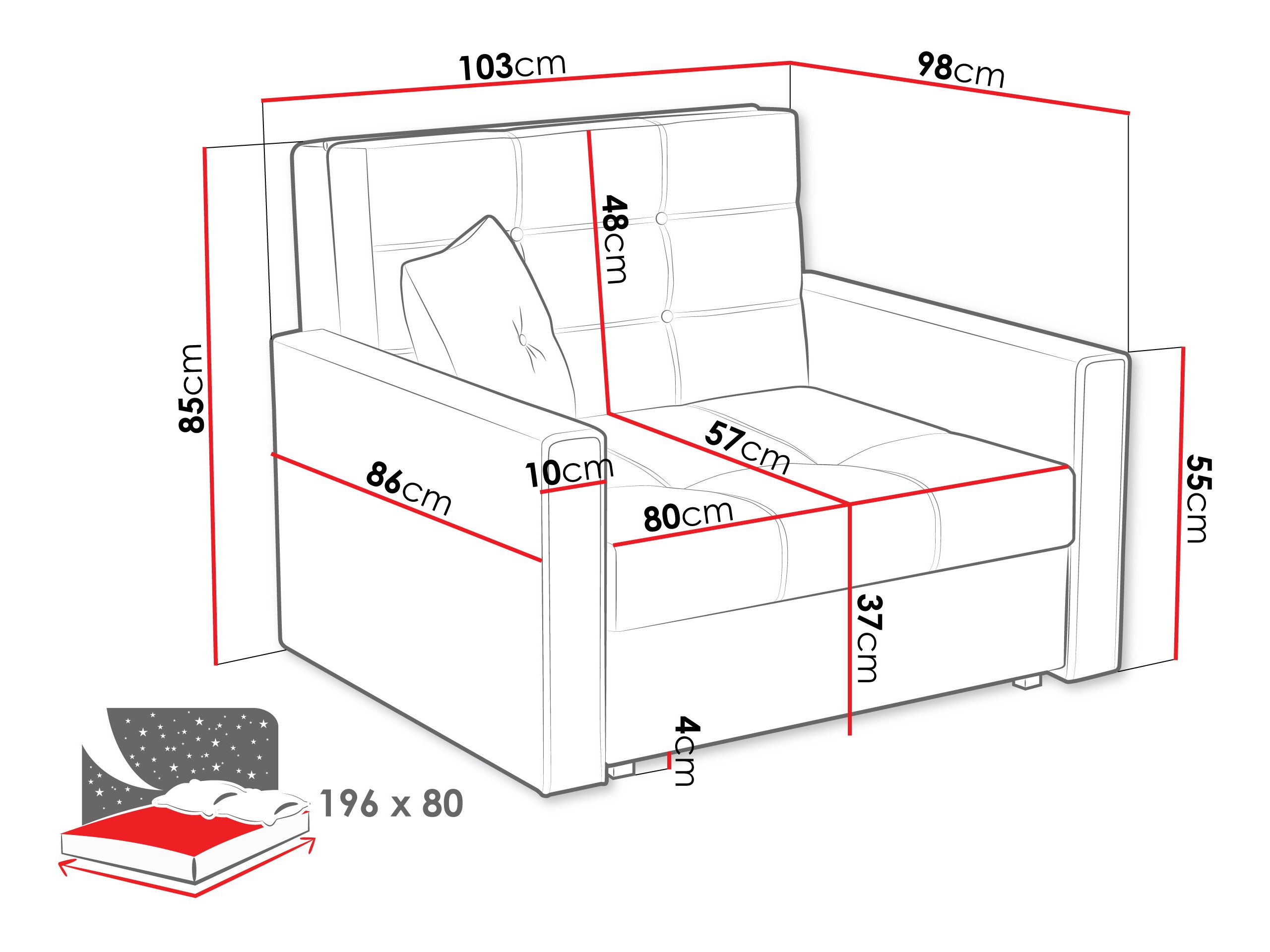 Poltrona Seruna I (Tatum 279)