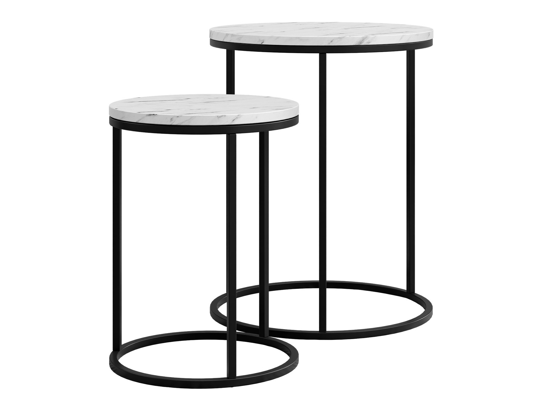 Set tavolini Iter (Bianco)