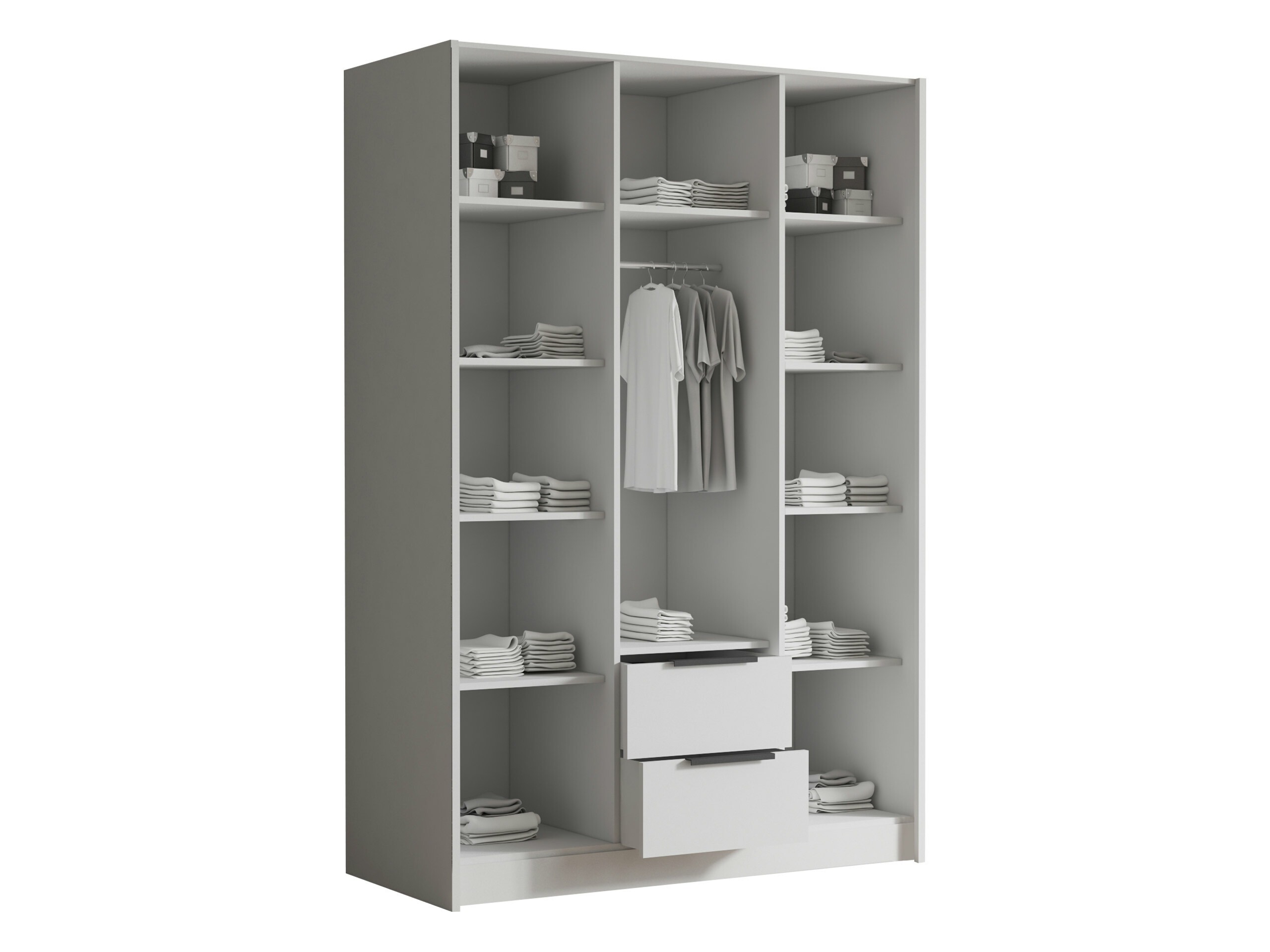 Armadio Closico Calvron I (Bianco)