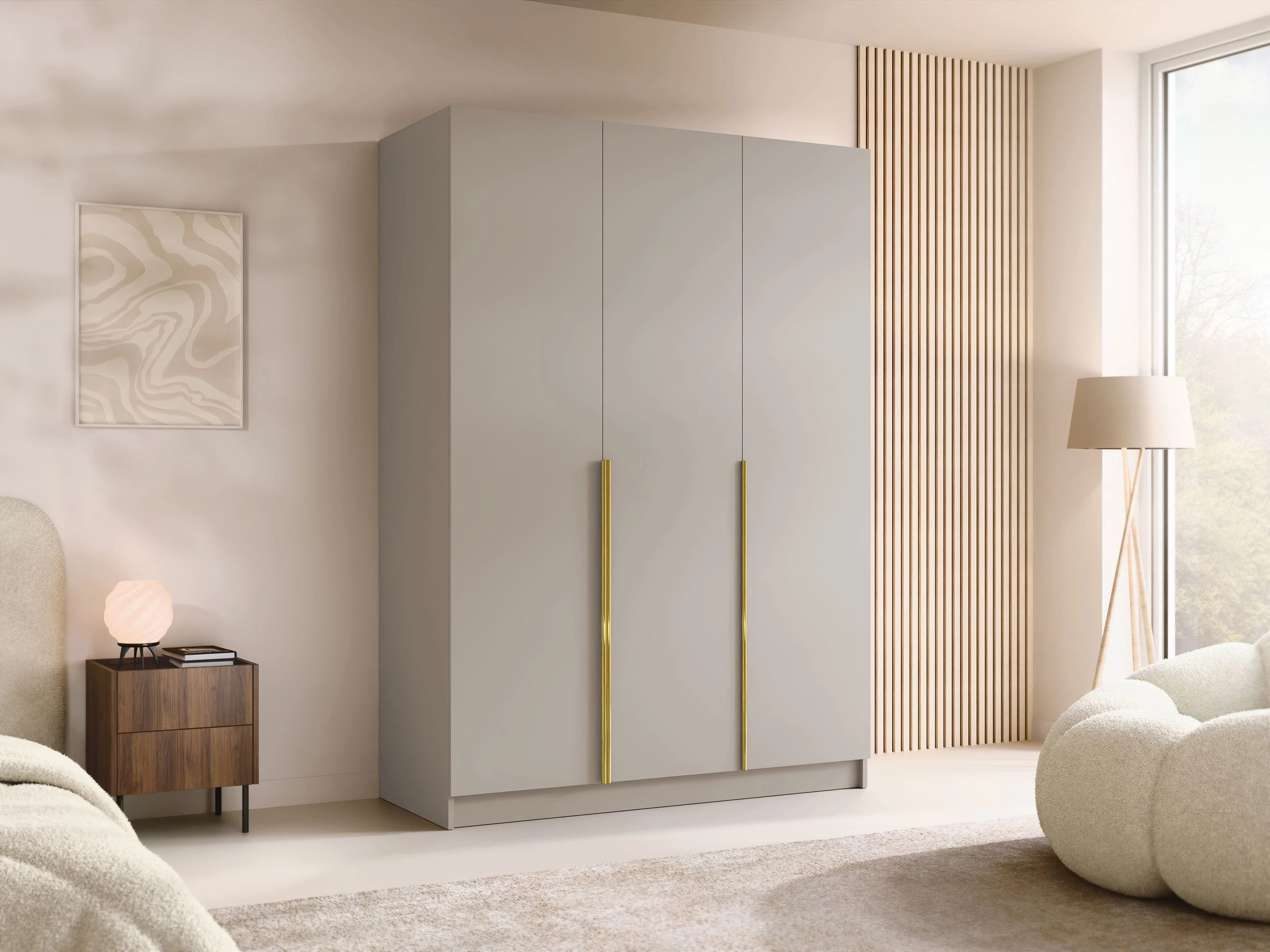 Armadio Closico Decoron I (Cachemire + D'oro)