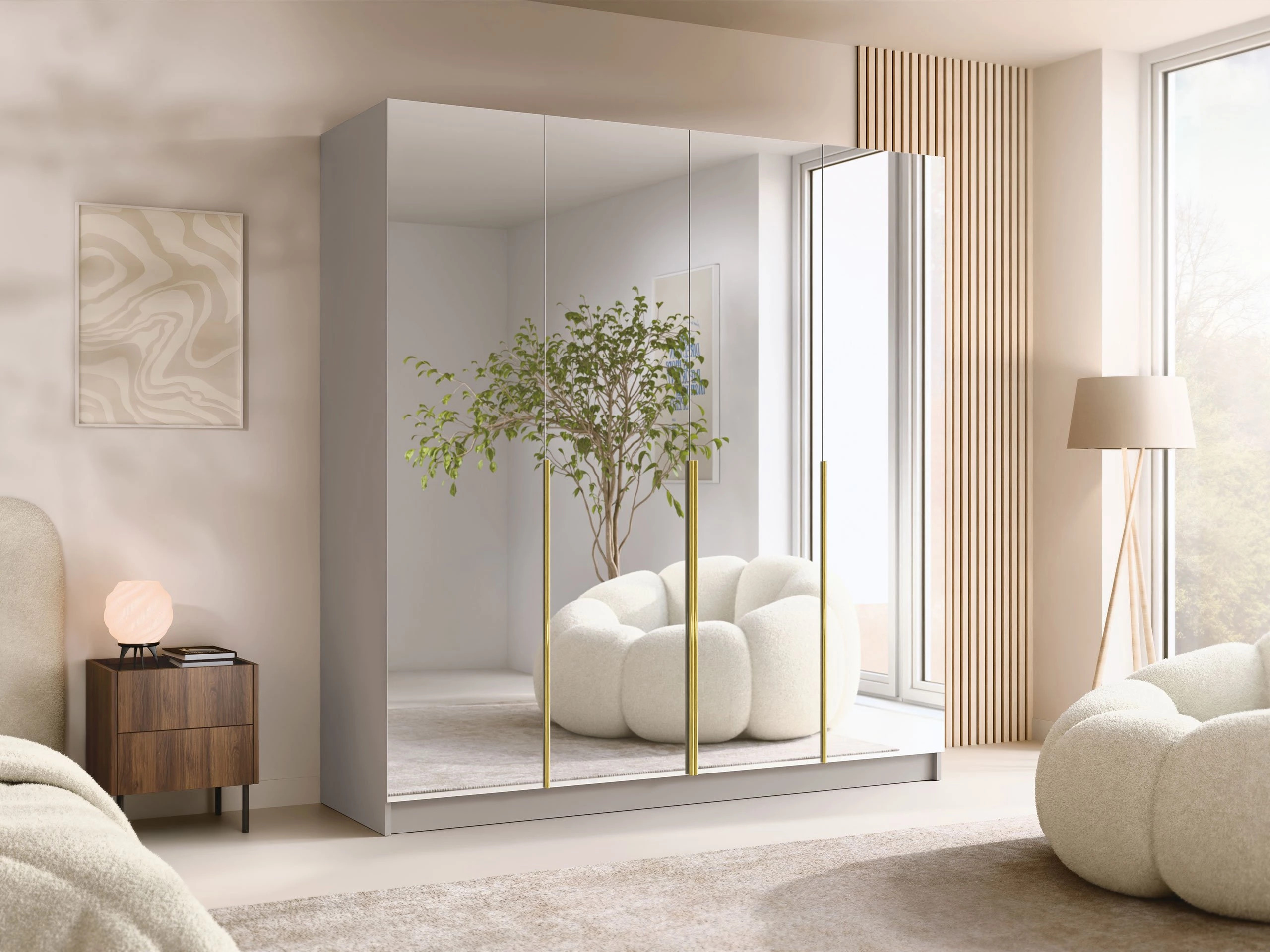 Armadio Closico Navor III (Cachemire + D'oro)
