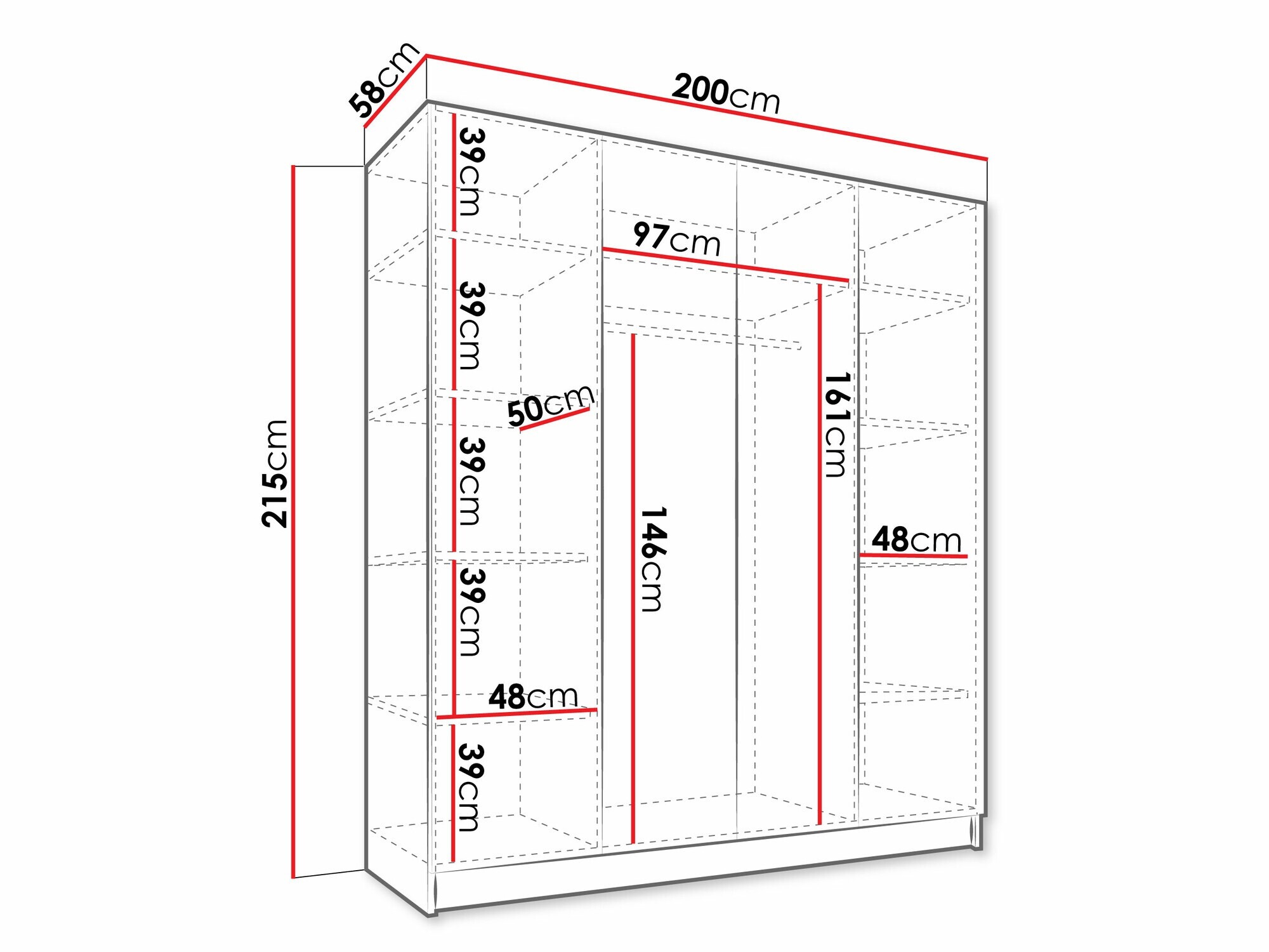 Armadio Closico Navor III (Rovere cremona)