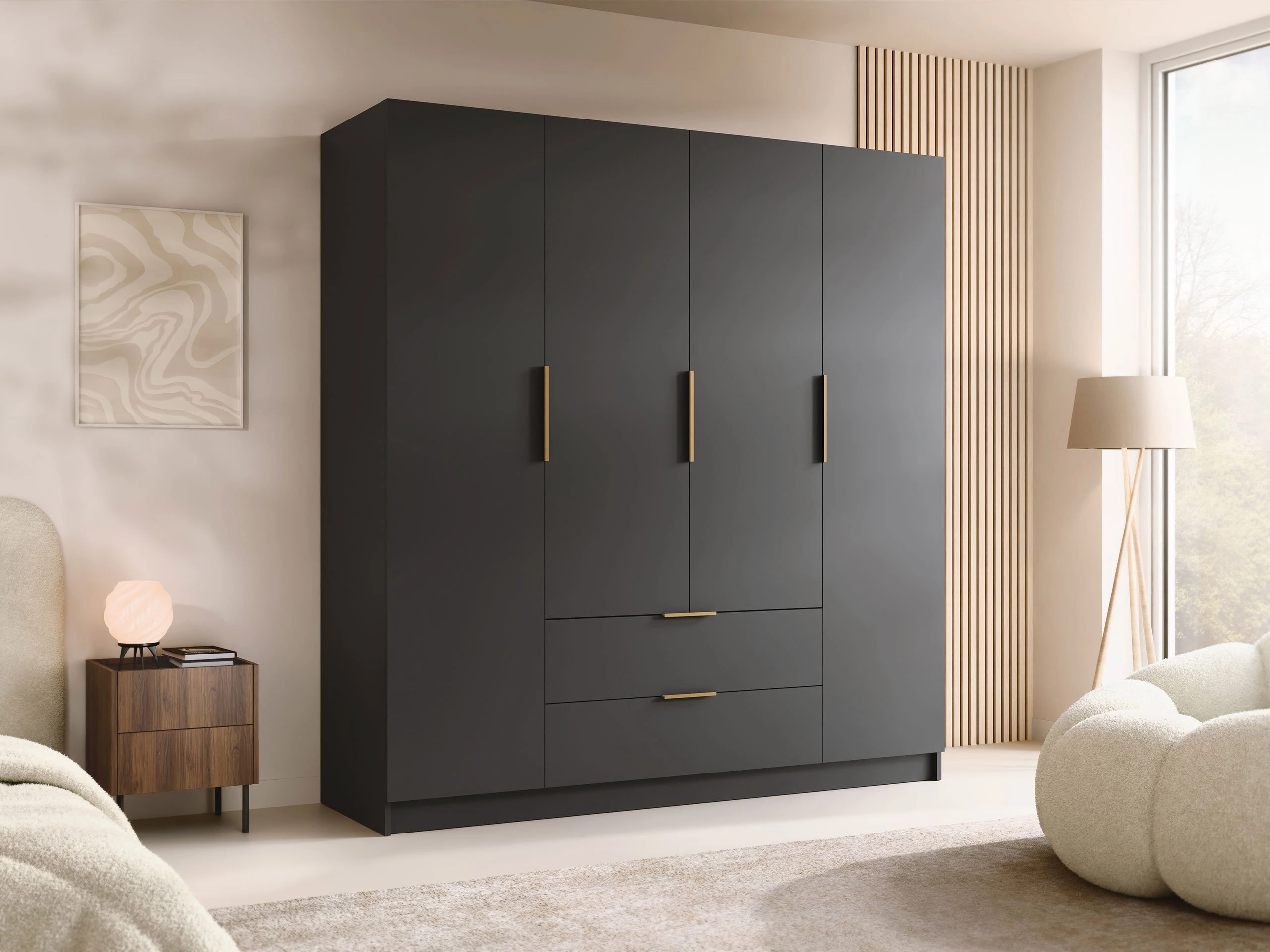 Armadio Closico Cadron I (Nero)