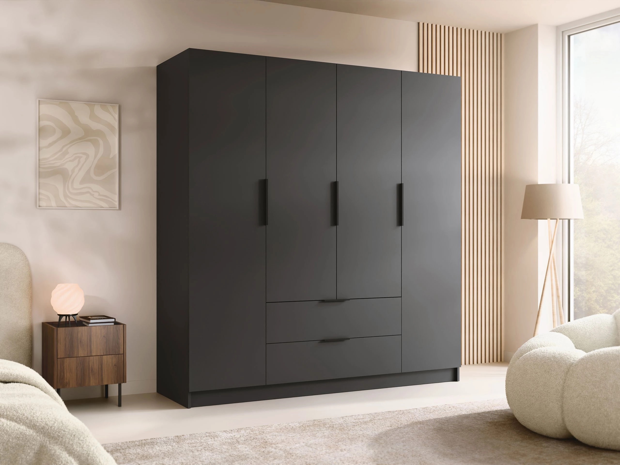 Armadio Closico Cadron I (Nero)