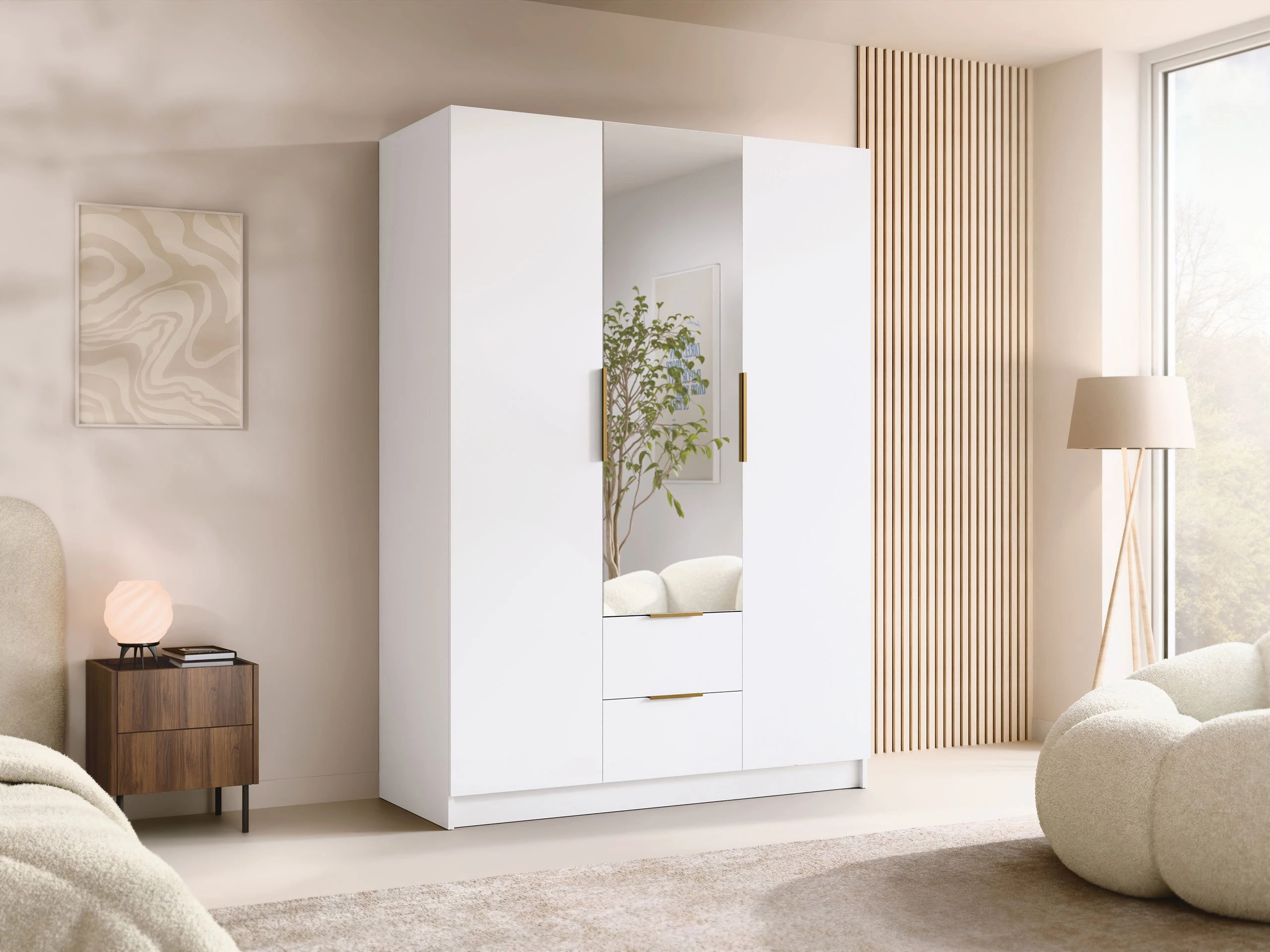 Armadio Closico Calvron II (Bianco)