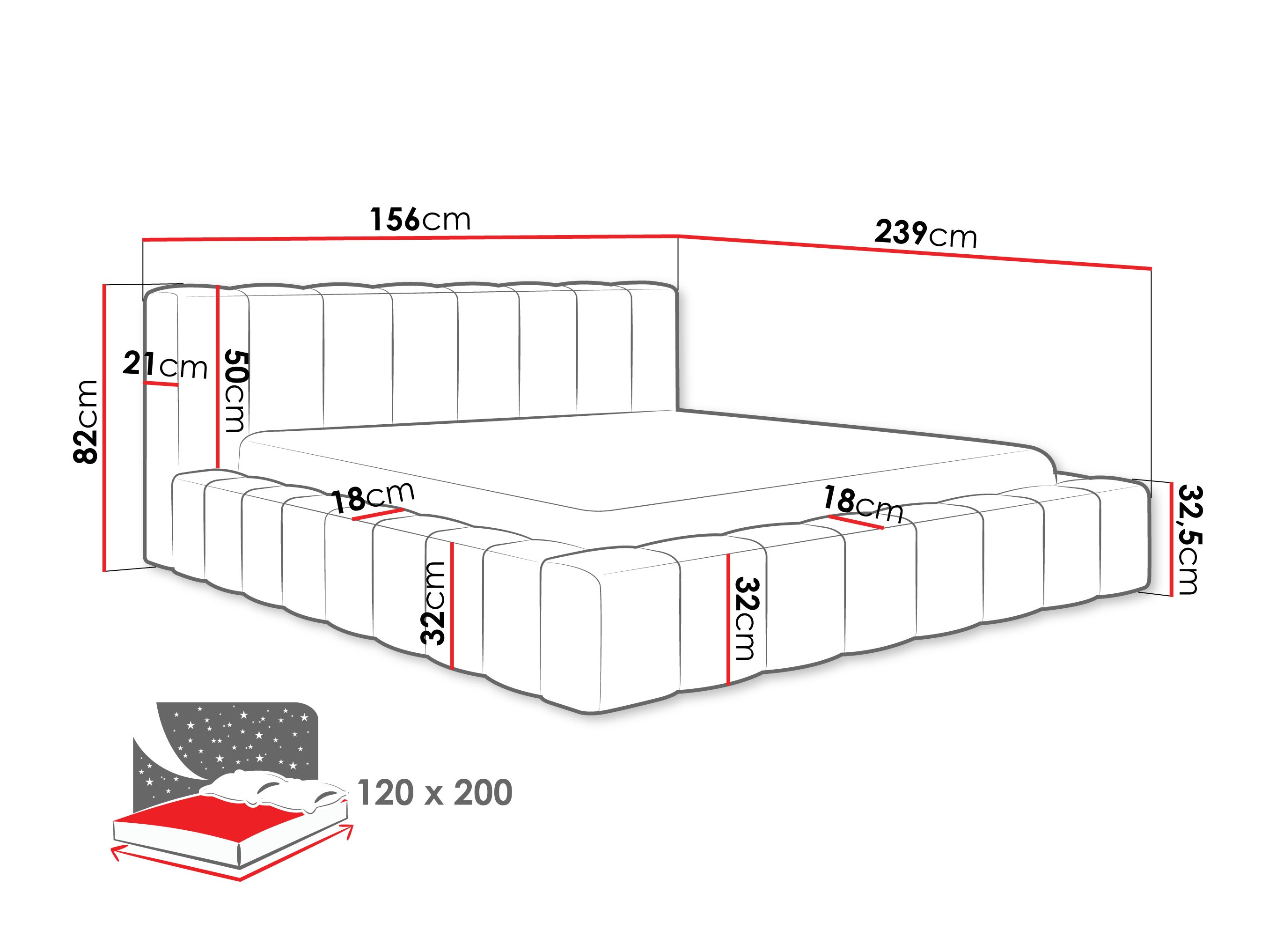 Letto Hesperia 125 (Kronos 07)