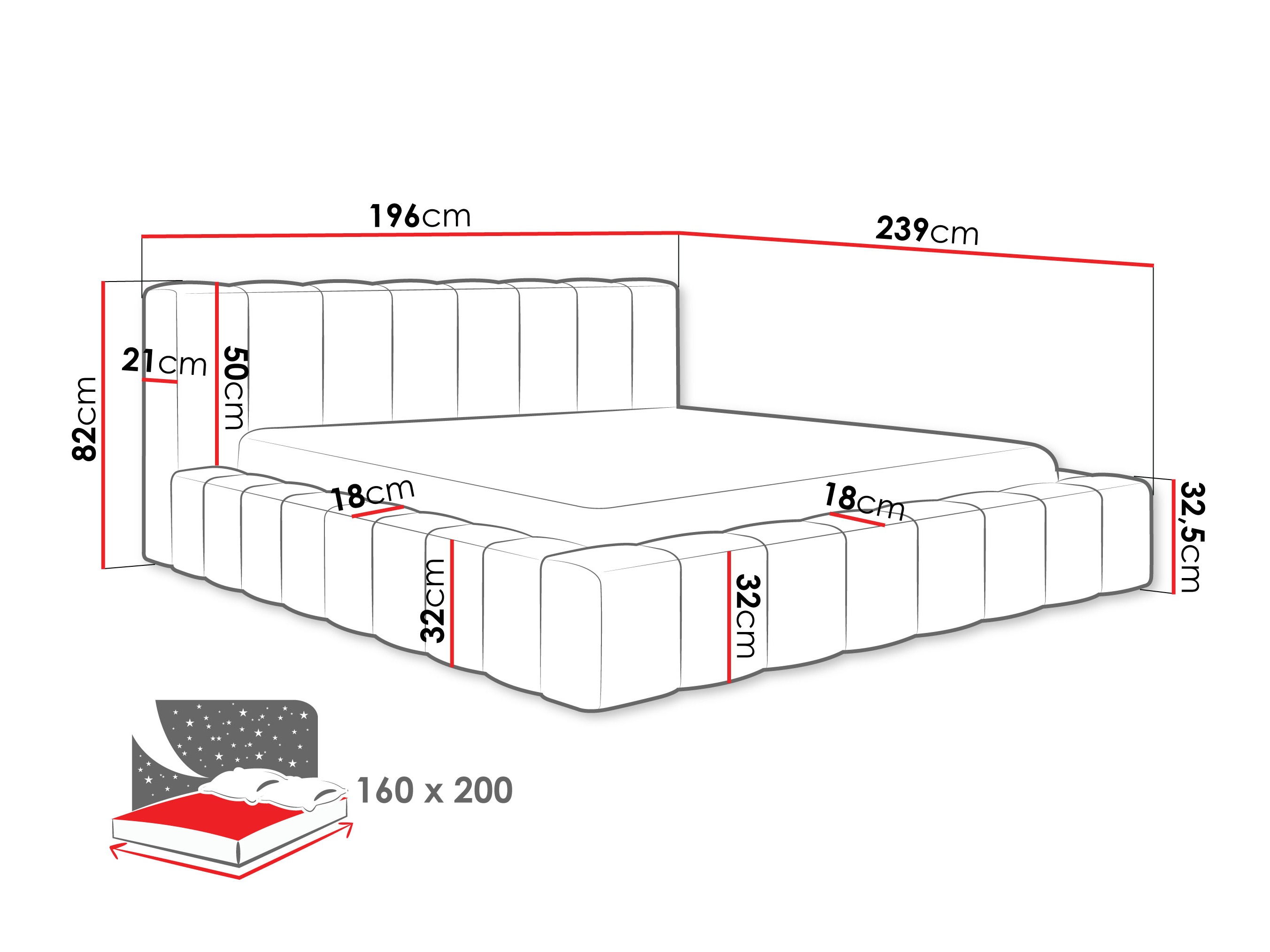 Letto Hesperia 125 (Kronos 07)