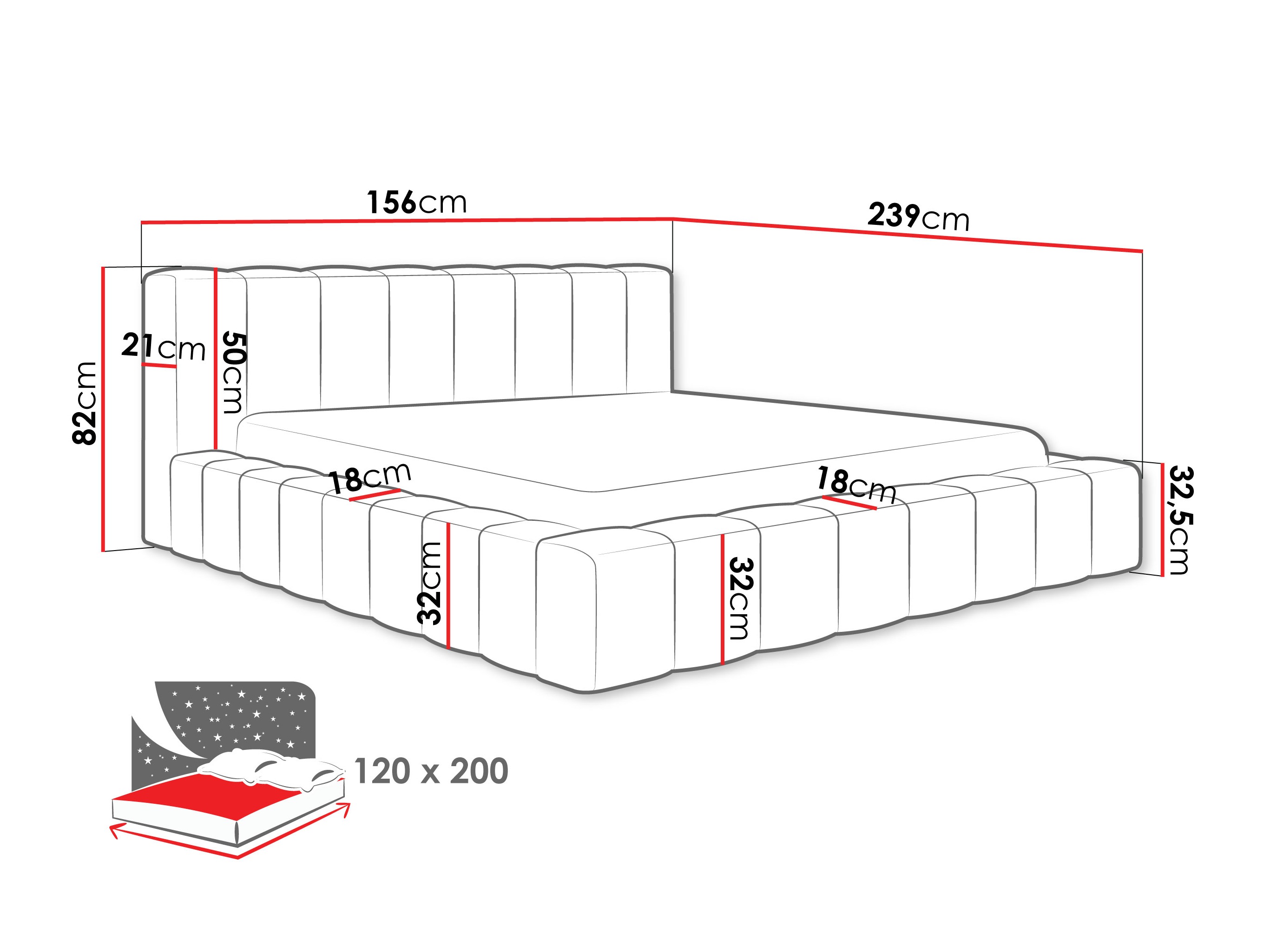 Letto Hesperia 125 (Kronos 22)