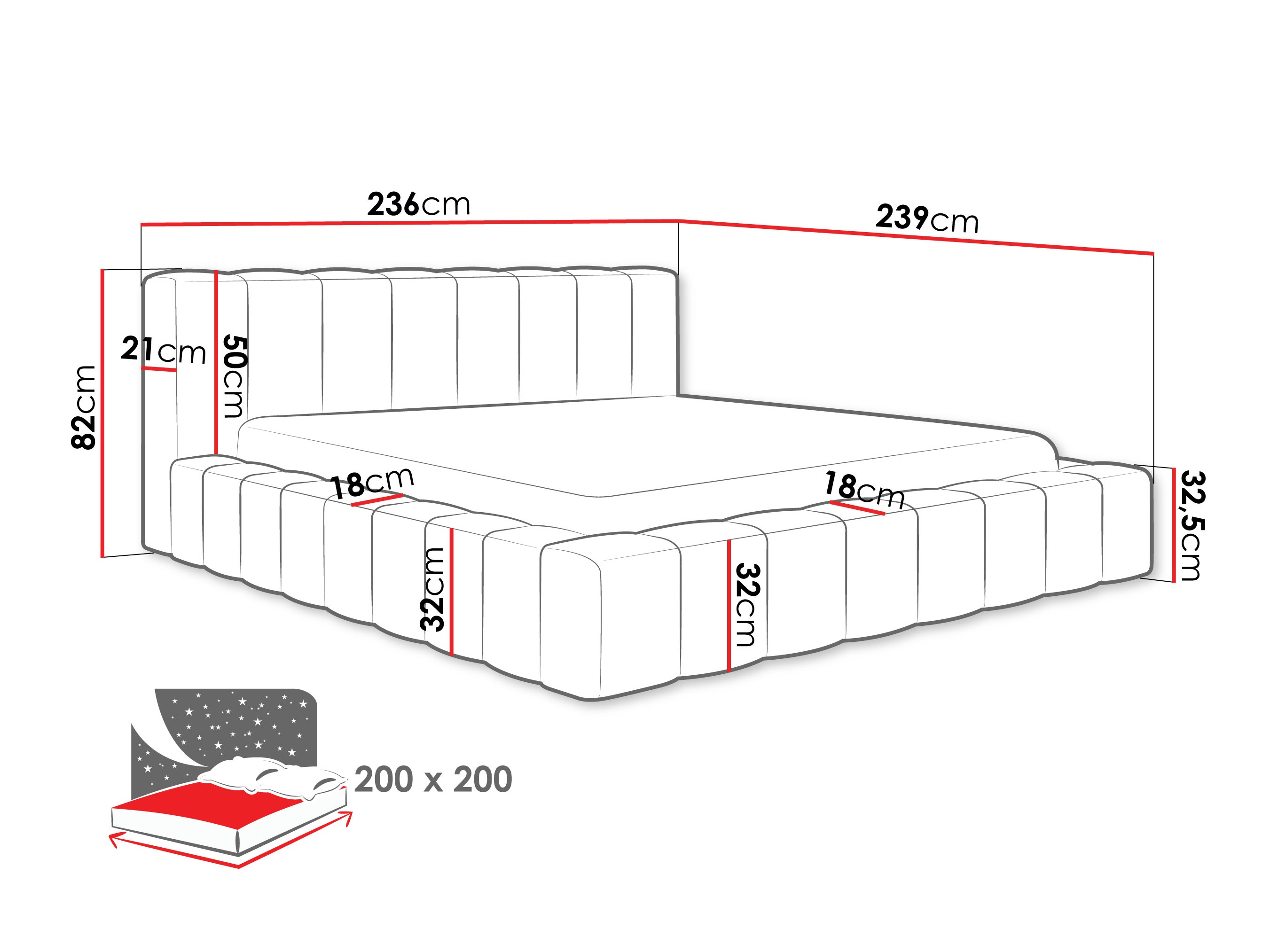 Letto Hesperia 125 (Kronos 22)