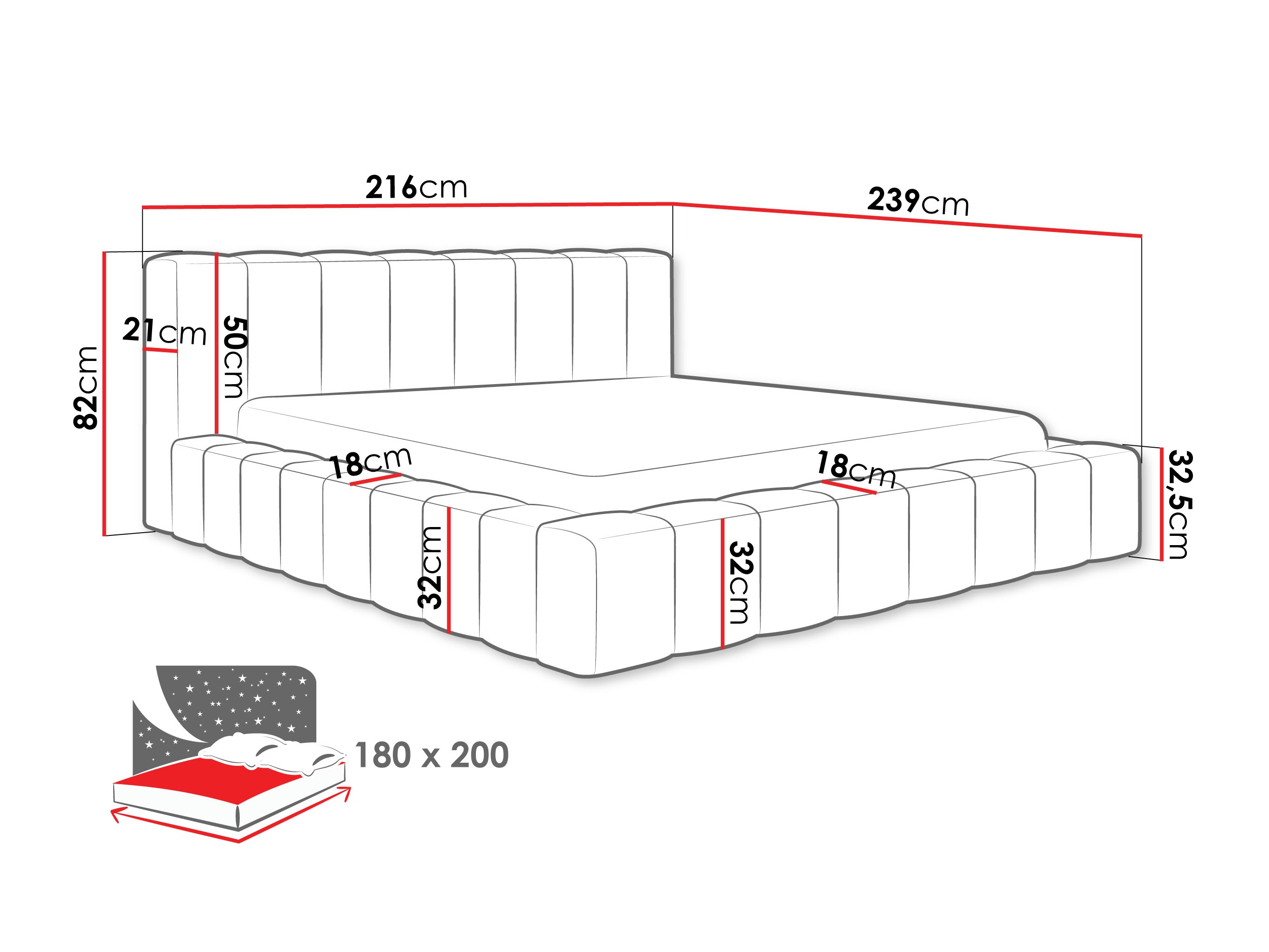 Letto Hesperia 125 (Kronos 29)