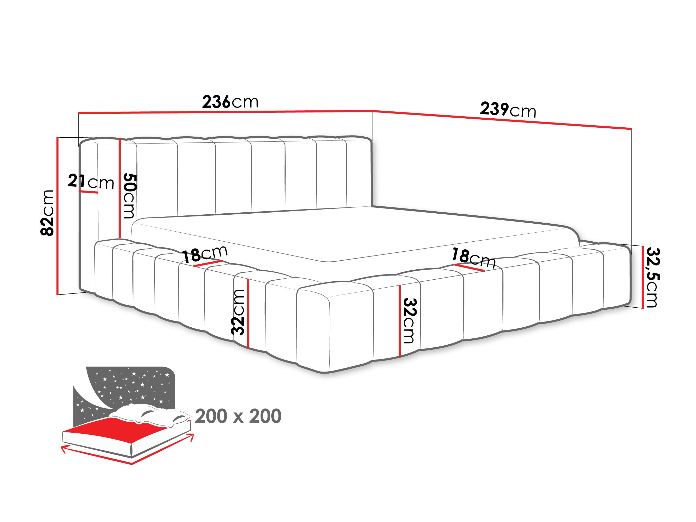 Letto Hesperia 125 (Kronos 29)