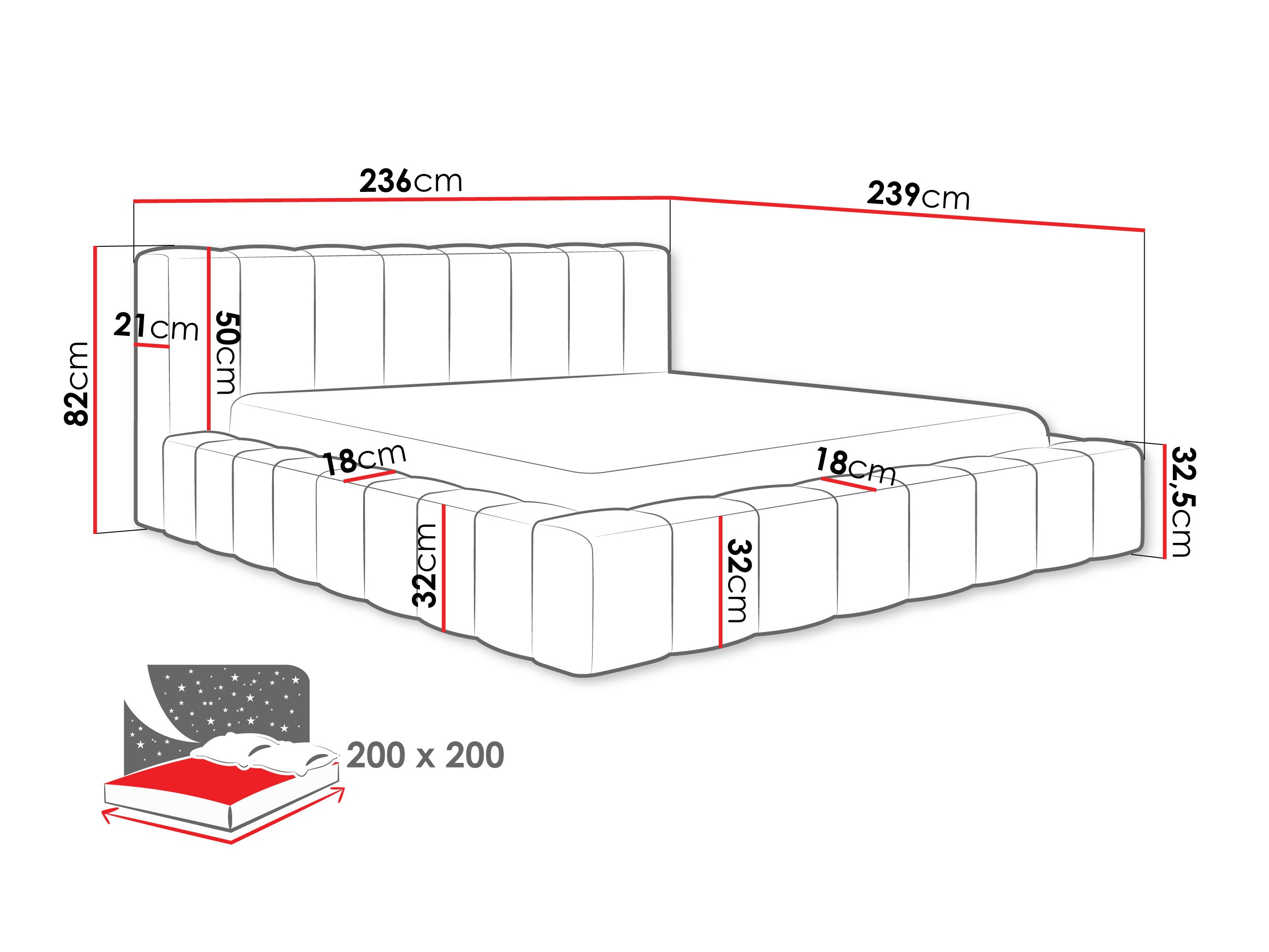 Letto Hesperia 125 (Kronos 38)