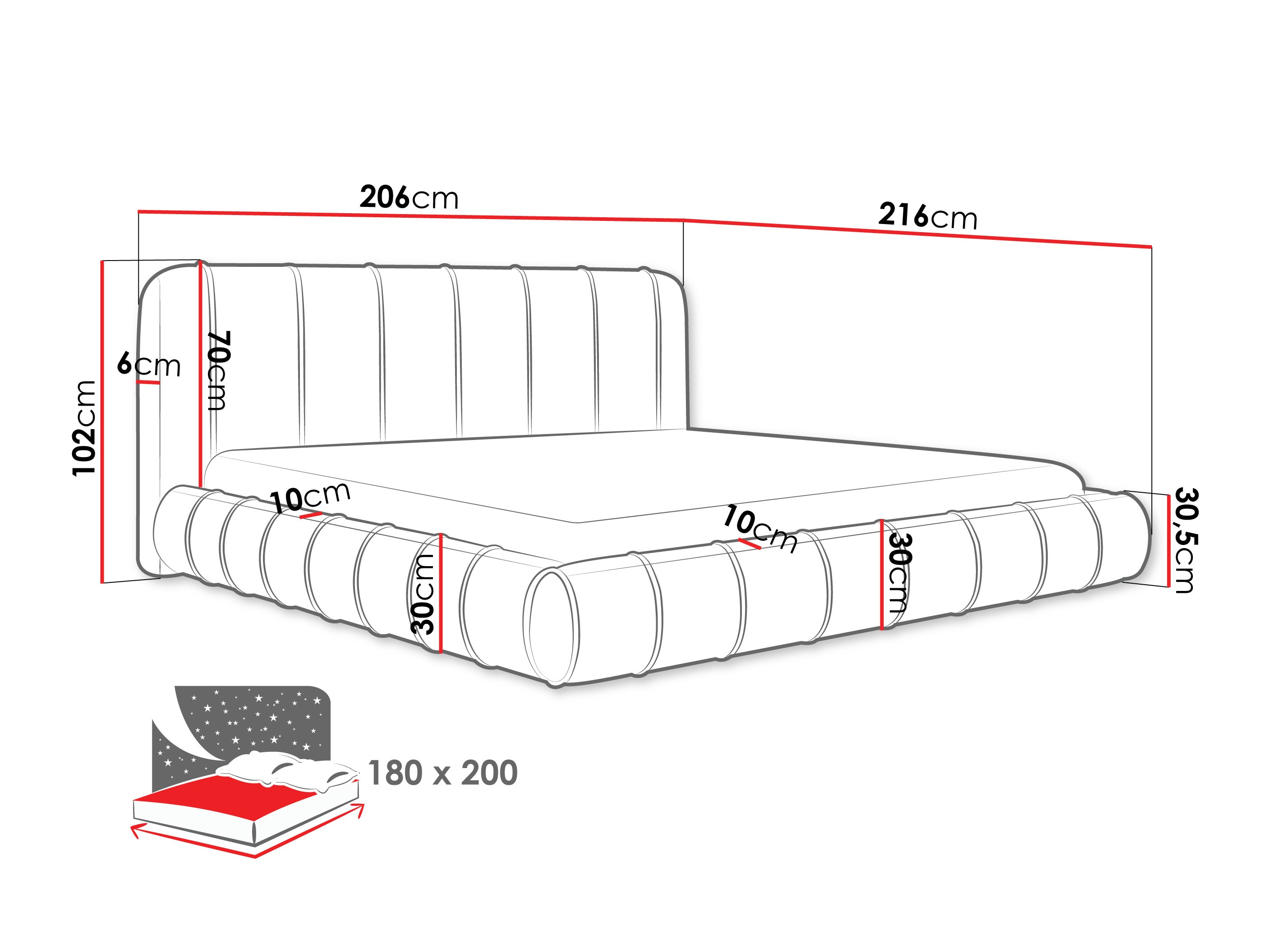 Letto Cucumos (Kronos 35)
