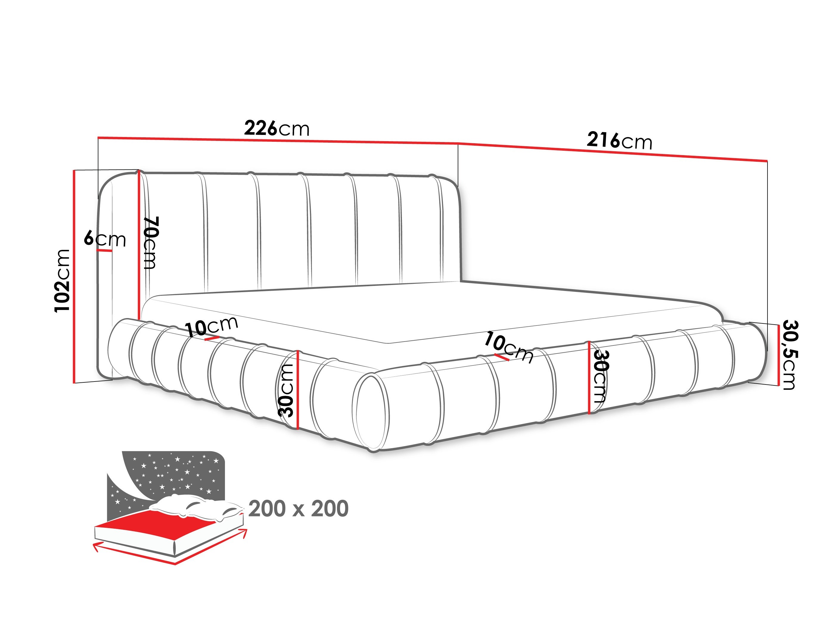 Letto Cucumos (Kronos 35)
