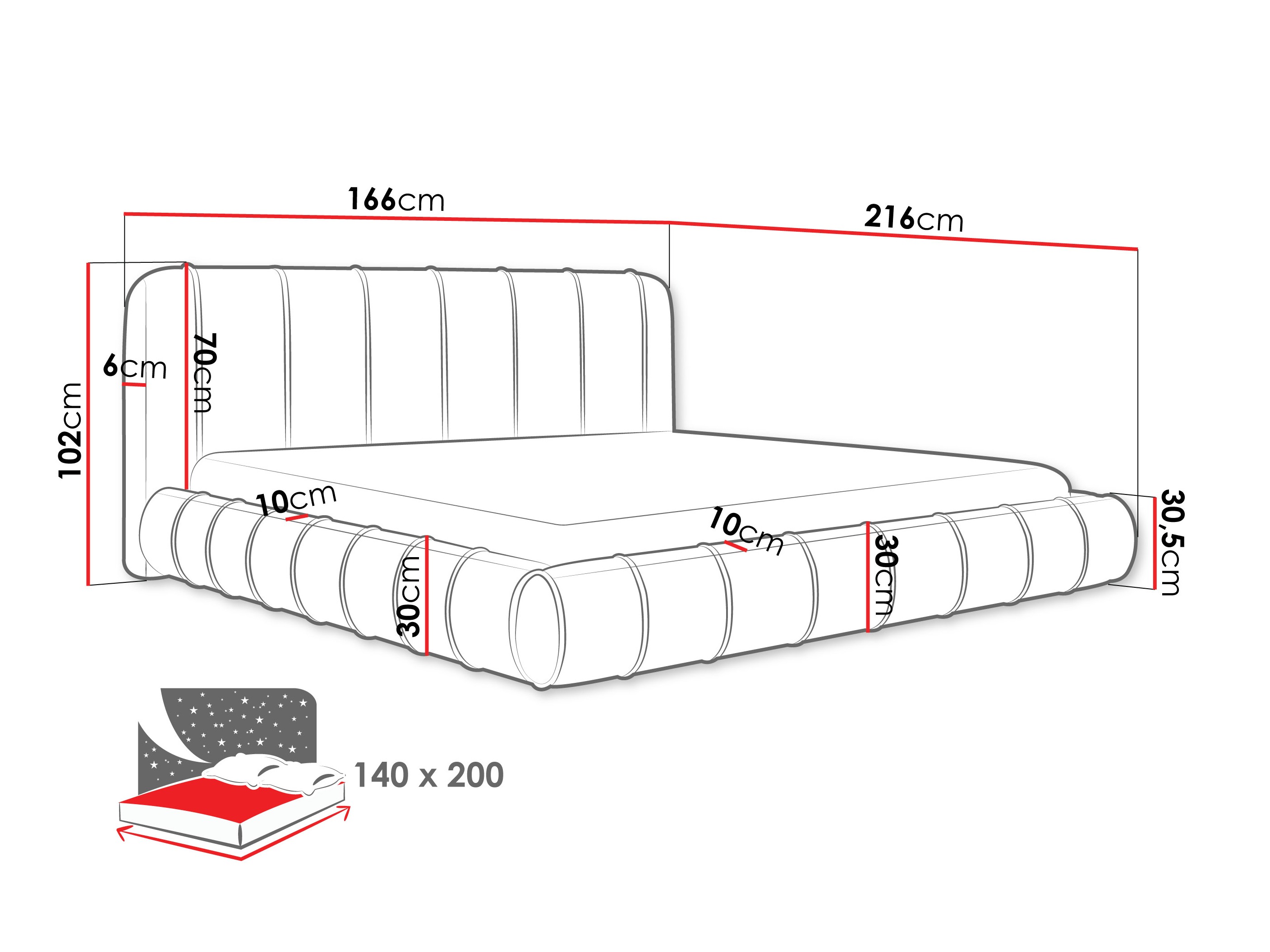 Letto Cucumos (Kronos 38)