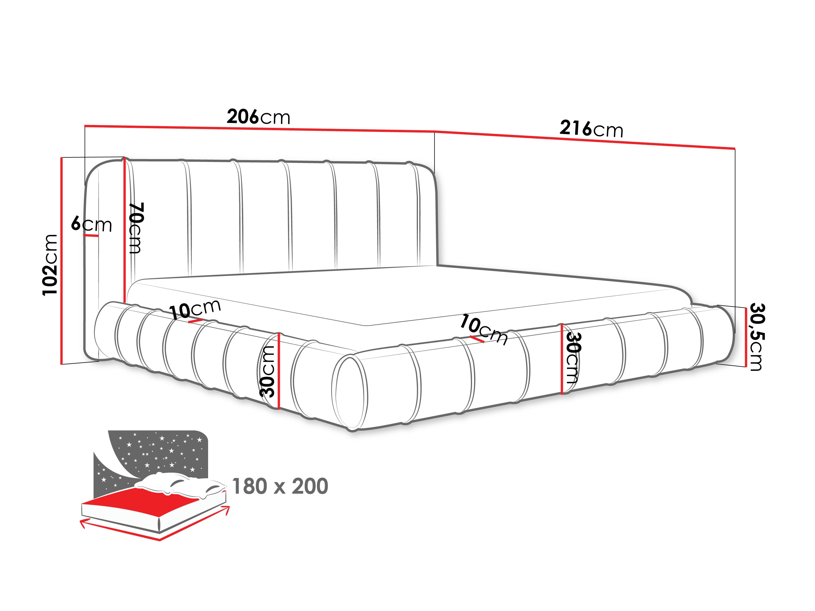 Letto Cucumos (Kronos 38)