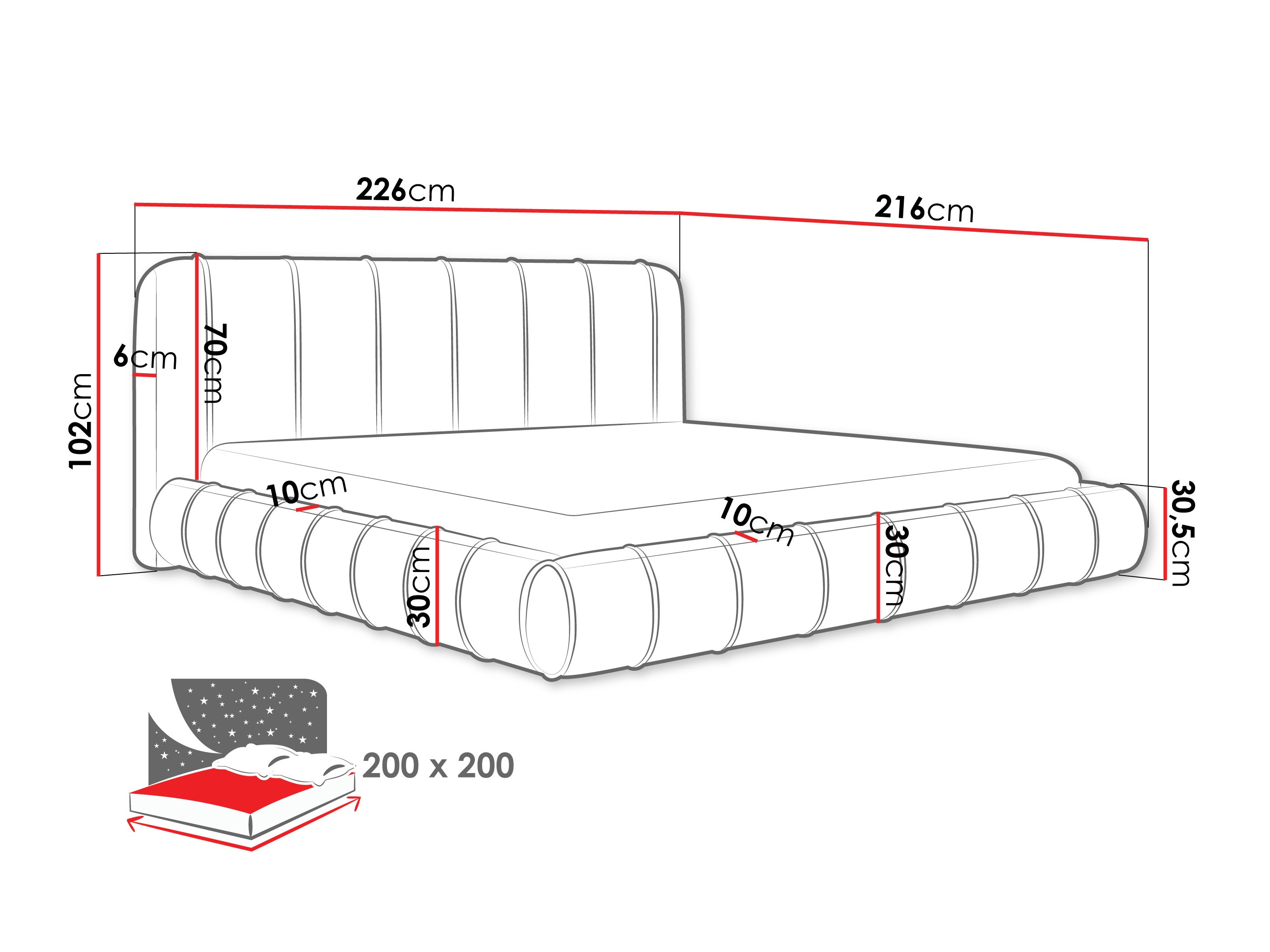 Letto Cucumos (Kronos 38)