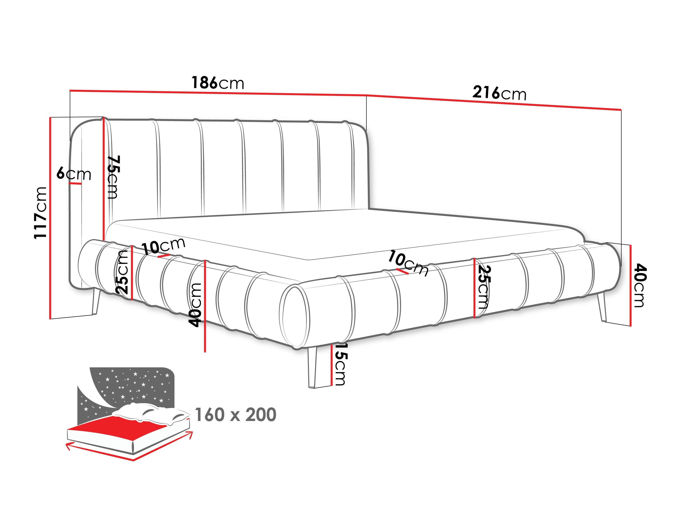 Letto Hesperia 128 (Paros 02)