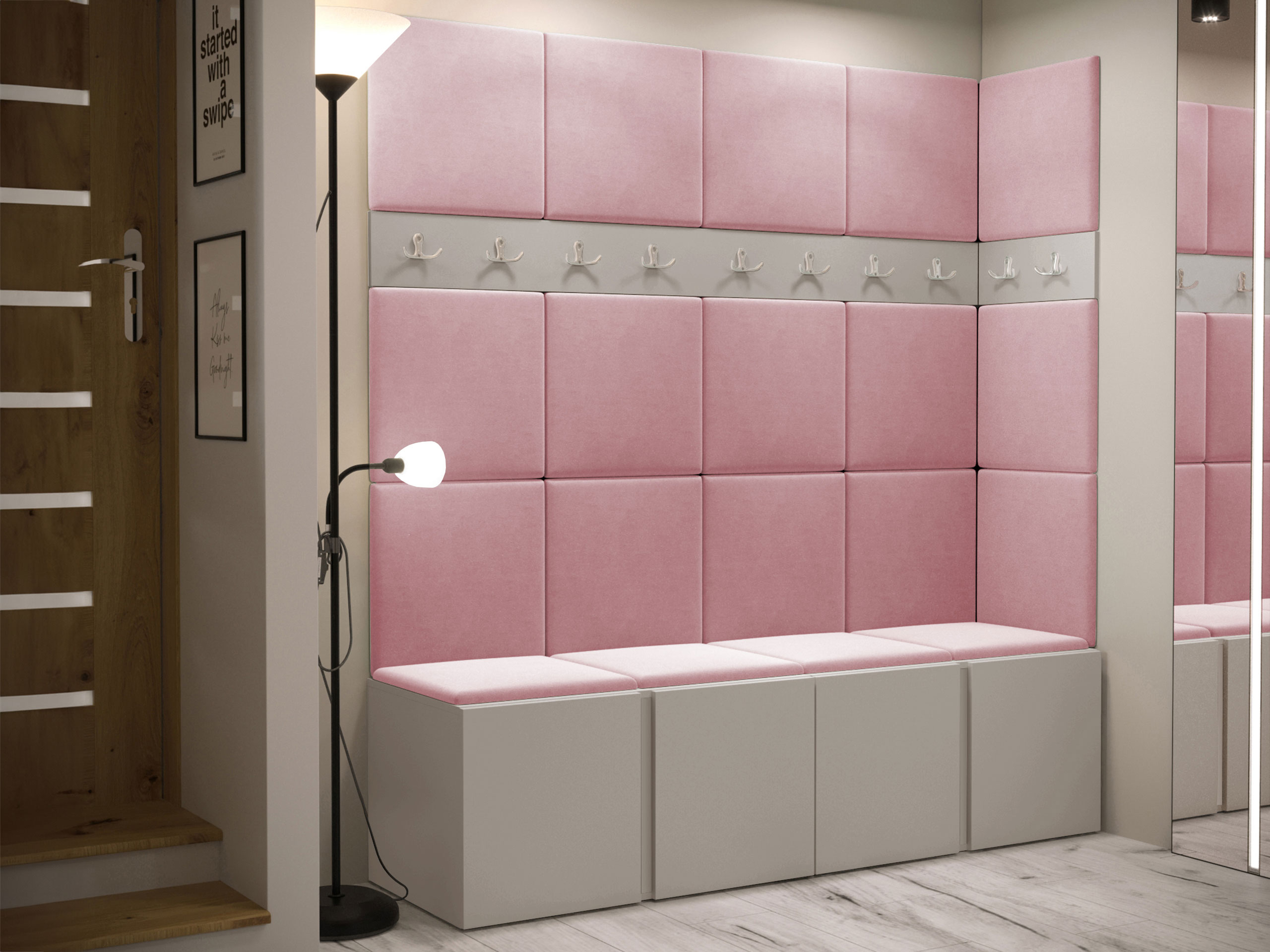 Set arredo da corridoio Pinis II (Cachemire)