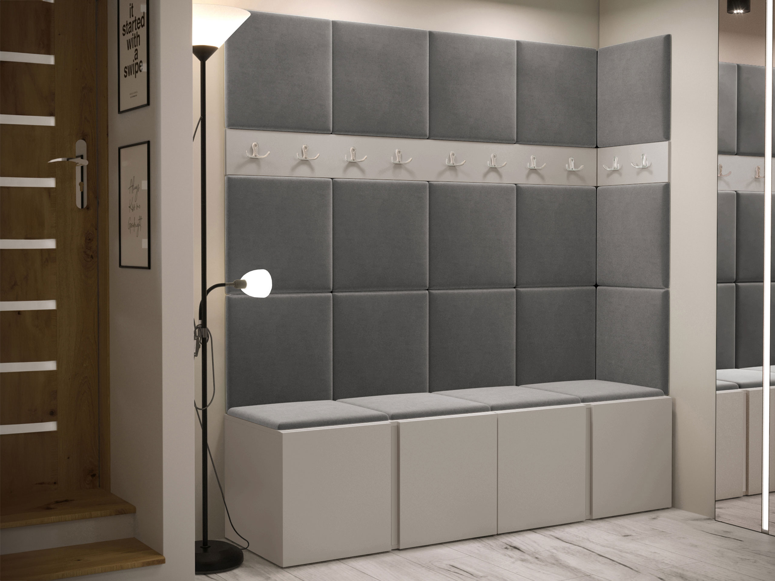 Set arredo da corridoio Pinis II (Cachemire)