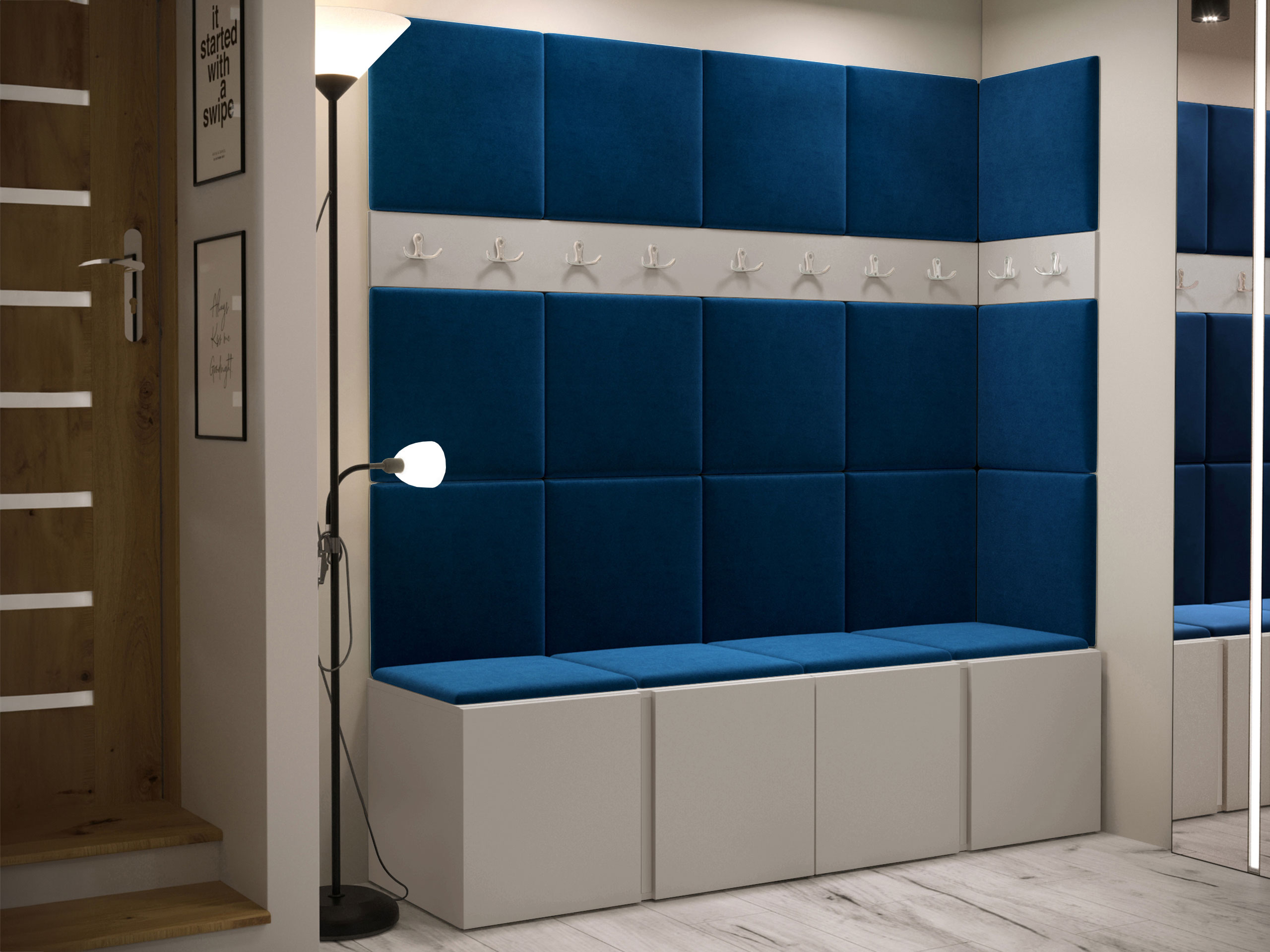 Set arredo da corridoio Pinis II (Cachemire)