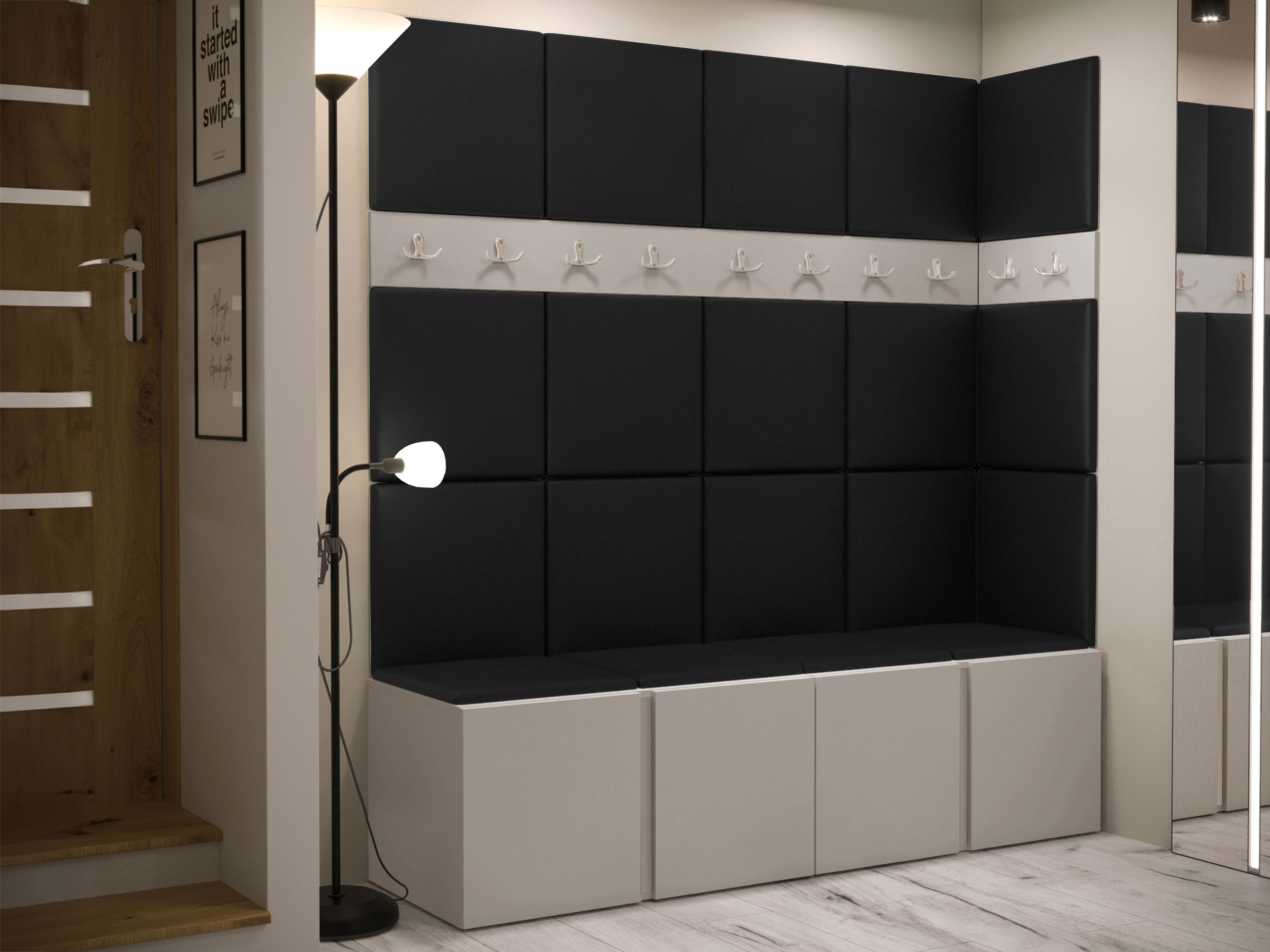 Set arredo da corridoio Pinis II (Cachemire)
