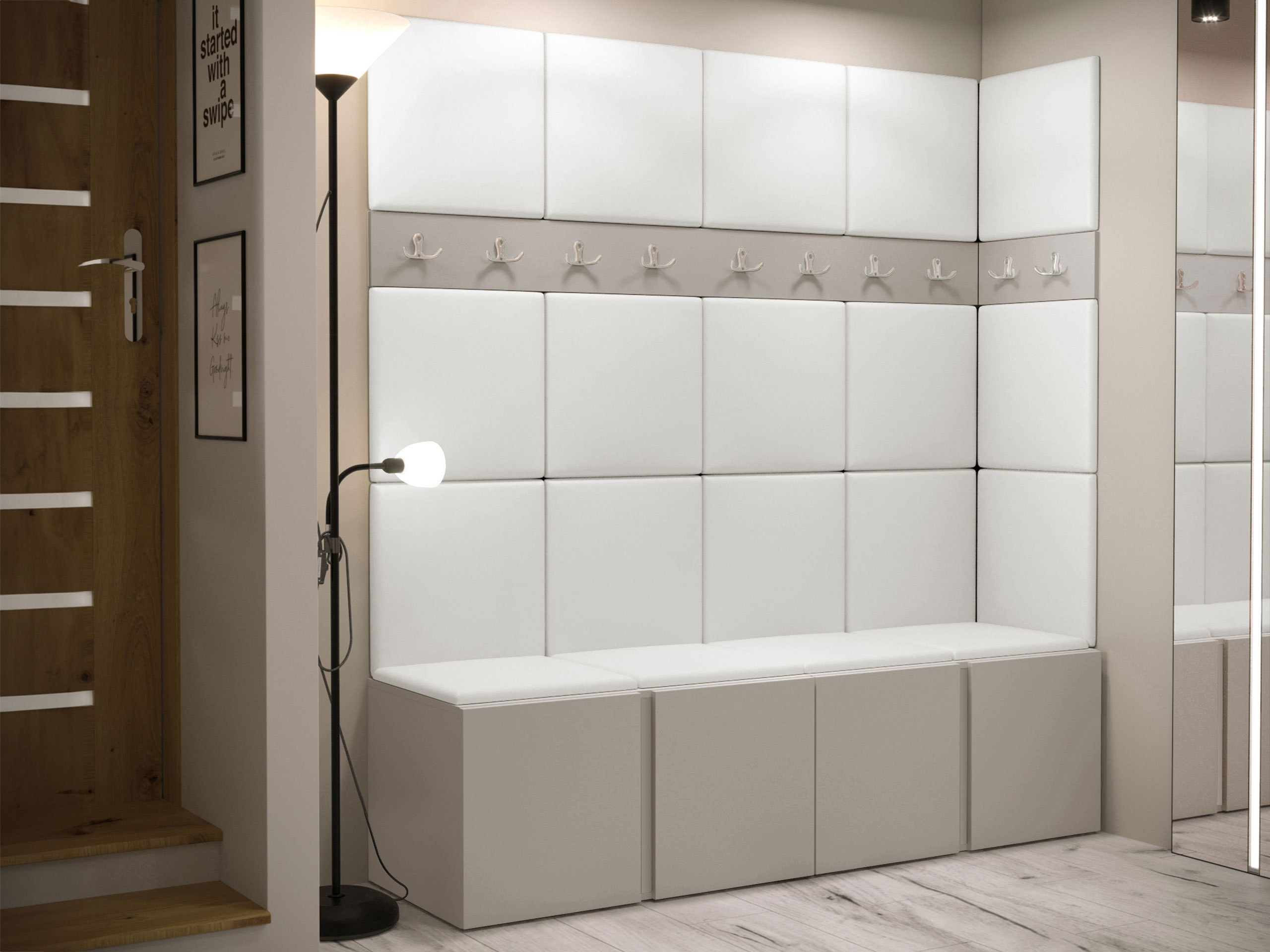 Set arredo da corridoio Pinis II (Cachemire)