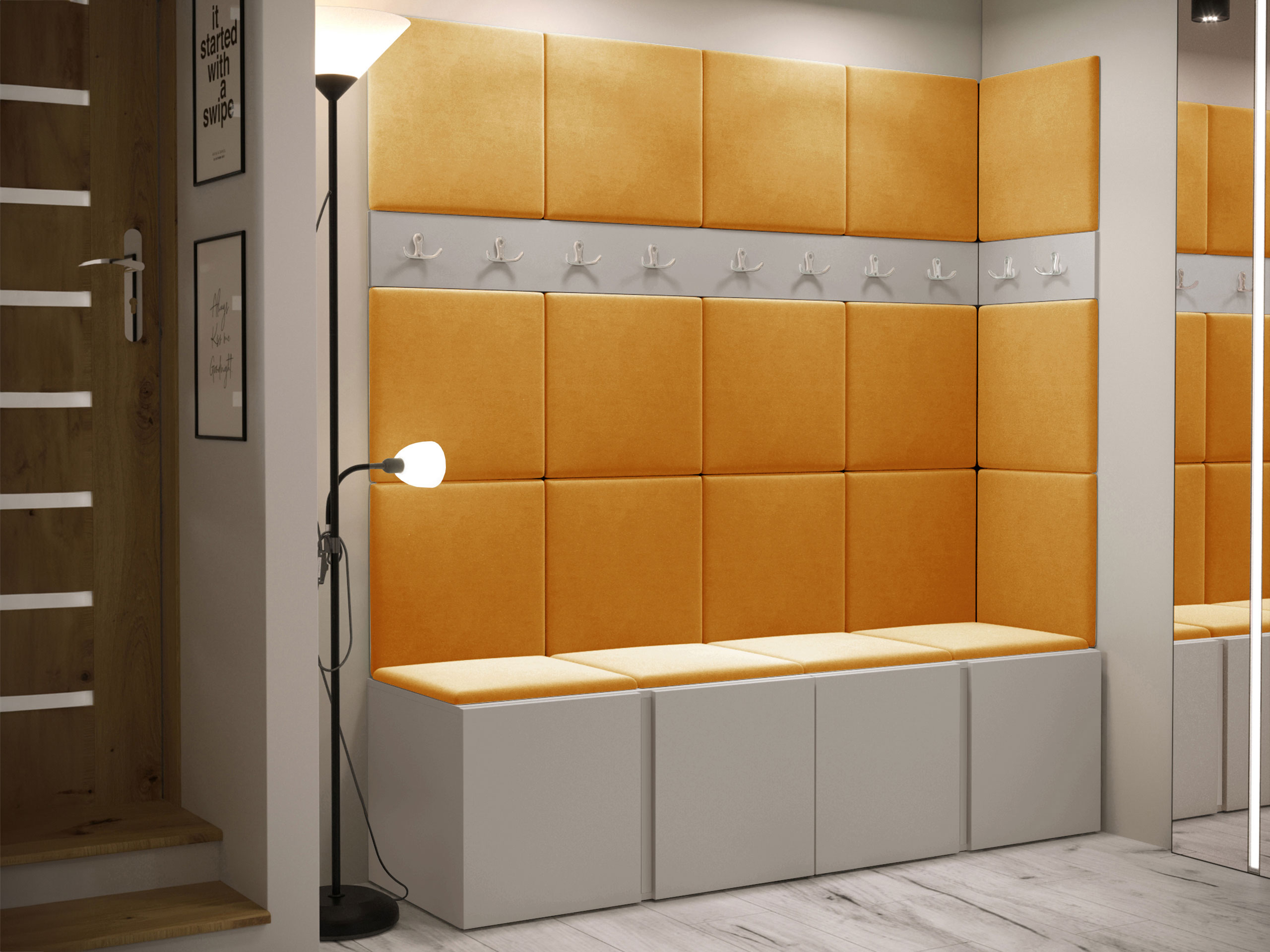 Set arredo da corridoio Pinis II (Cachemire)