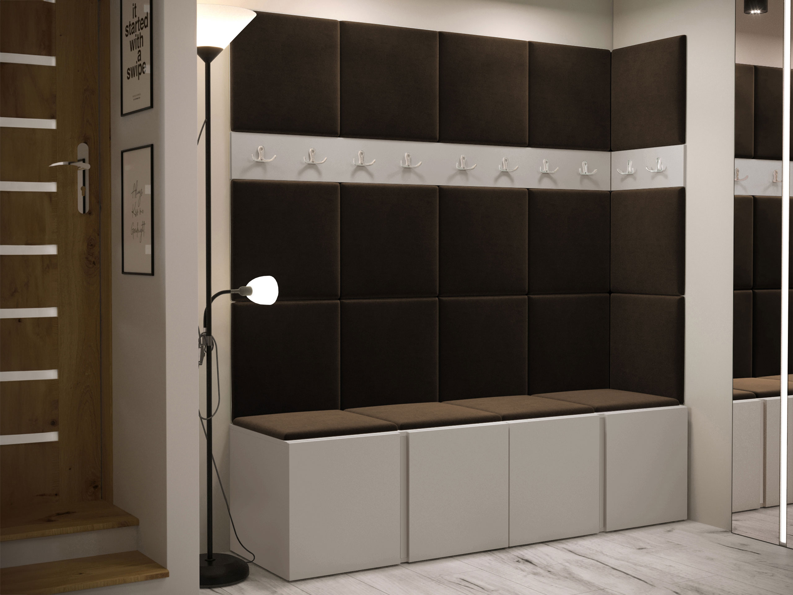 Set arredo da corridoio Pinis II (Cachemire)