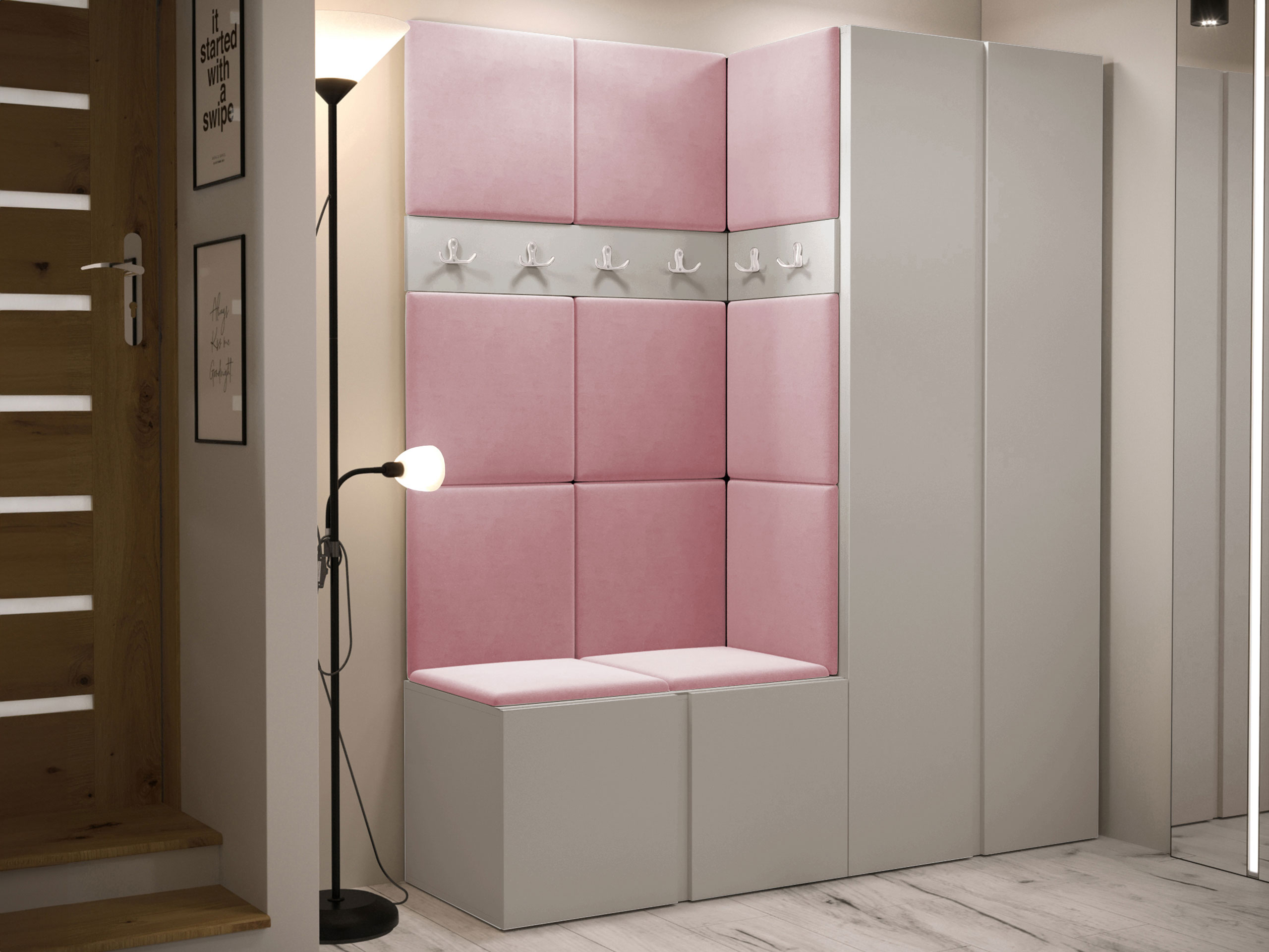 Set arredo da corridoio Pinis III (Cachemire)