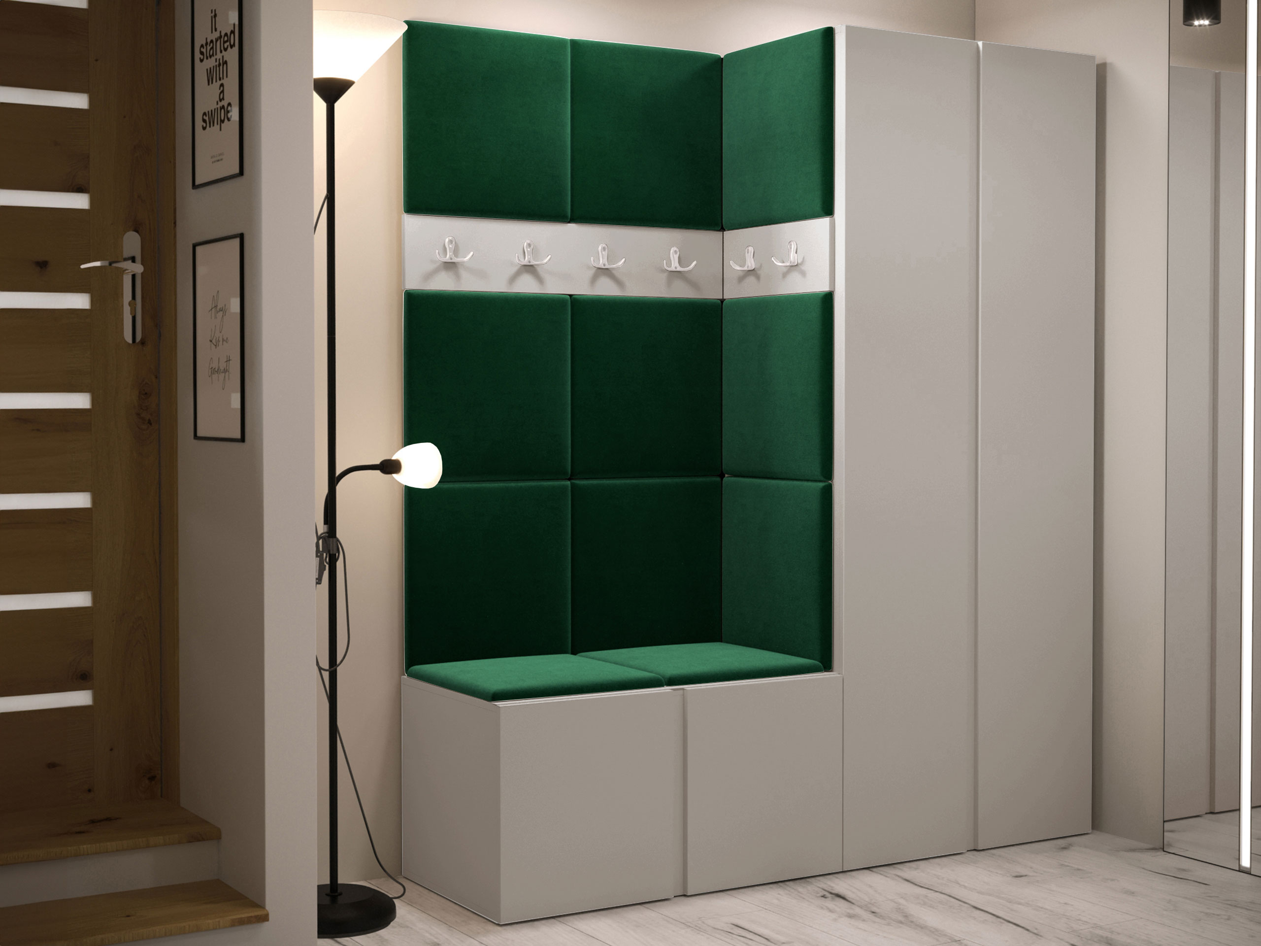 Set arredo da corridoio Pinis III (Cachemire)