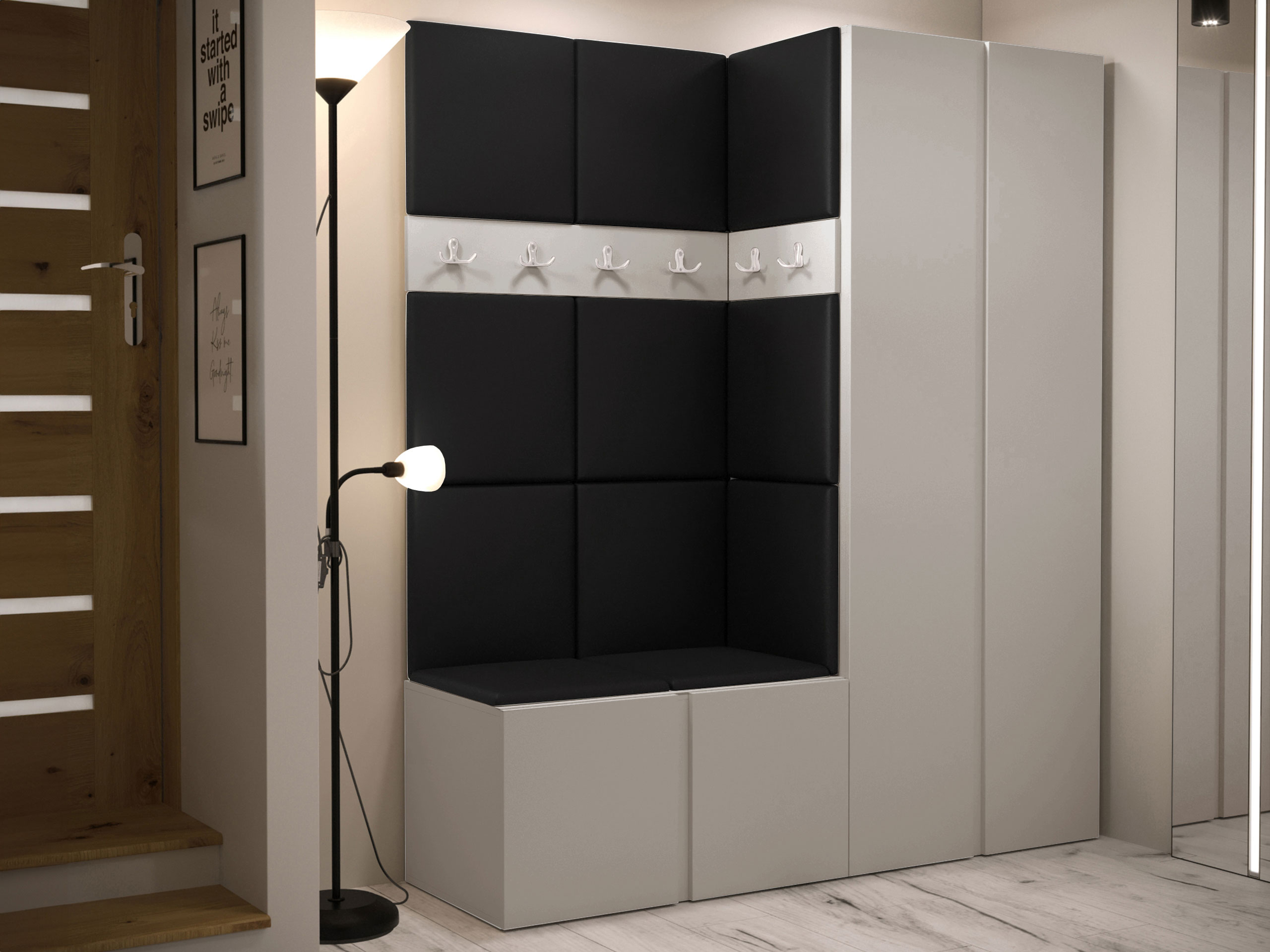 Set arredo da corridoio Pinis III (Cachemire)