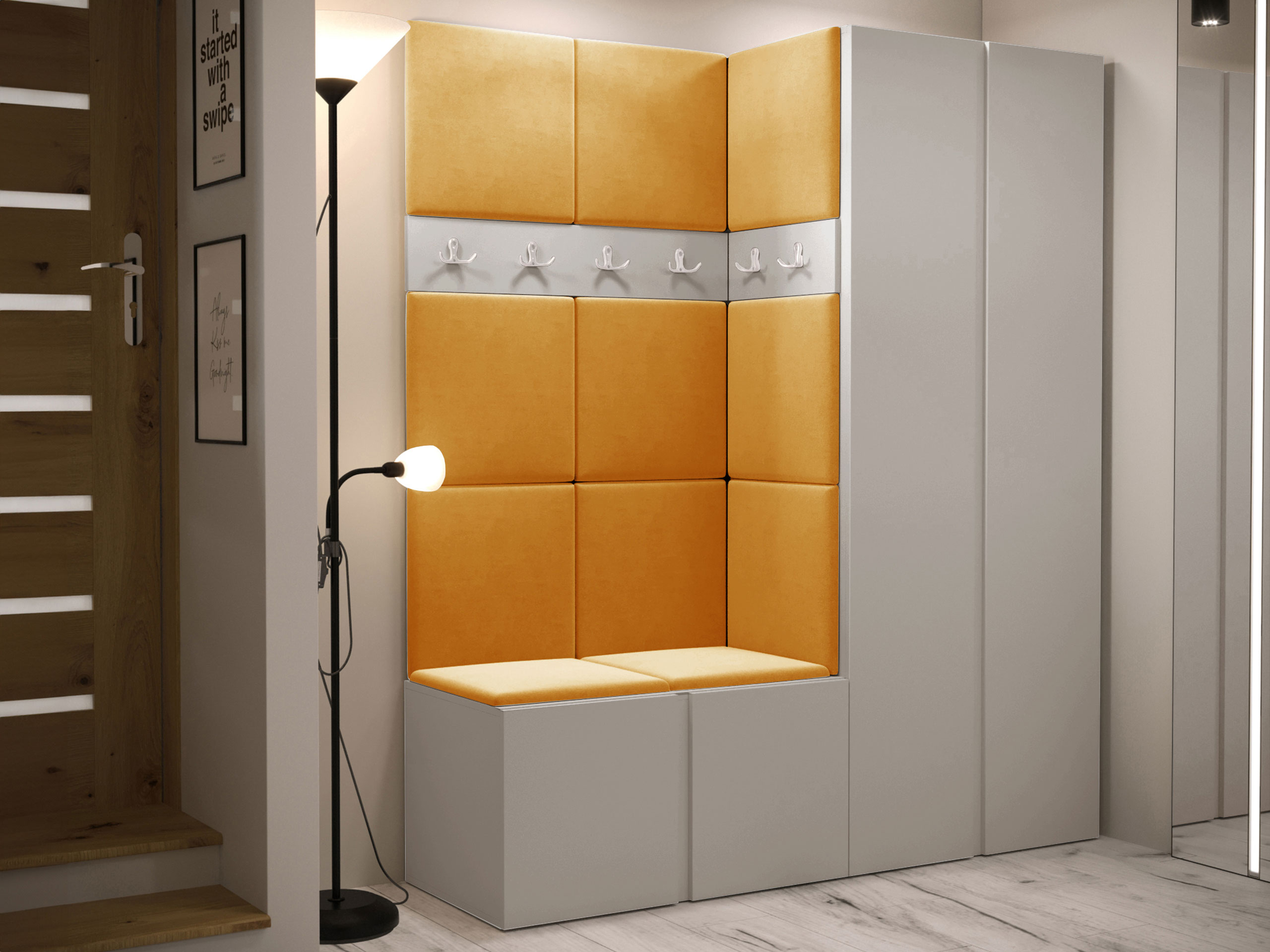 Set arredo da corridoio Pinis III (Cachemire)