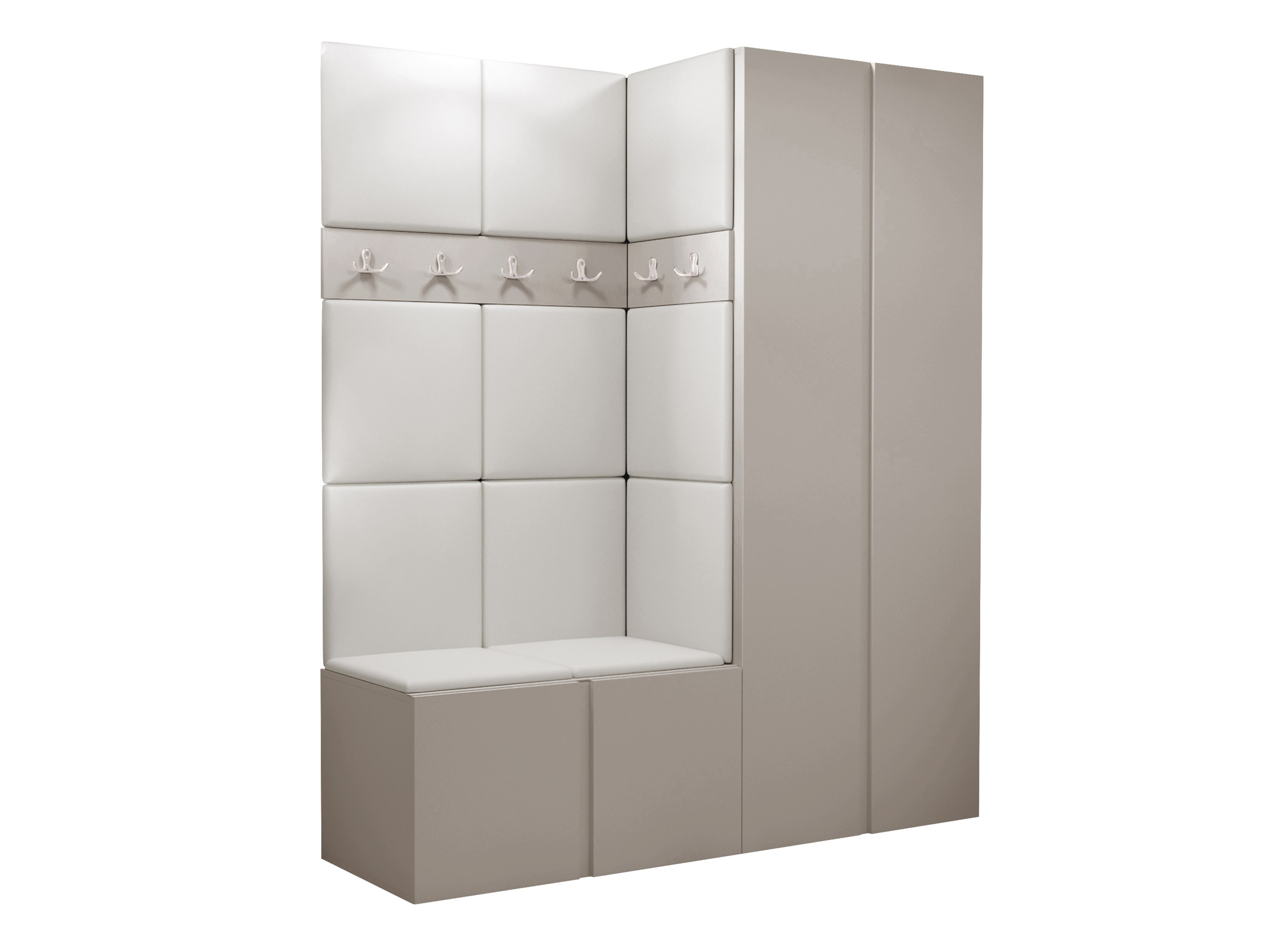 Set arredo da corridoio Pinis III (Eco pelle Soft 017)