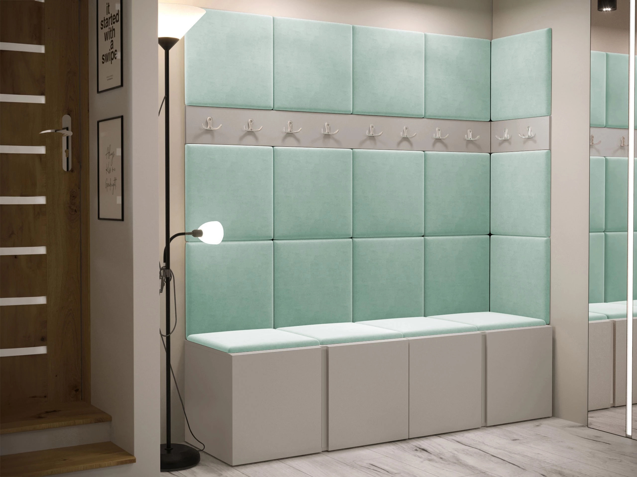 Set arredo da corridoio Pinis II (Cachemire)