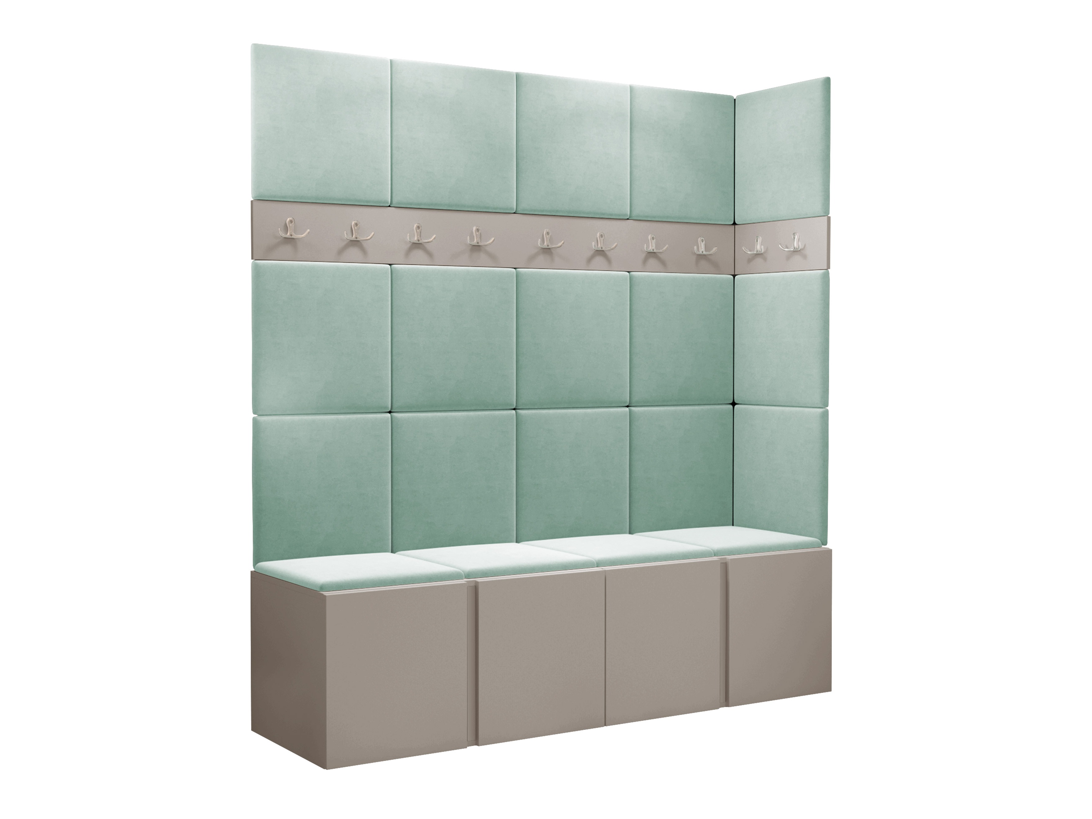 Set arredo da corridoio Pinis II (Cachemire)