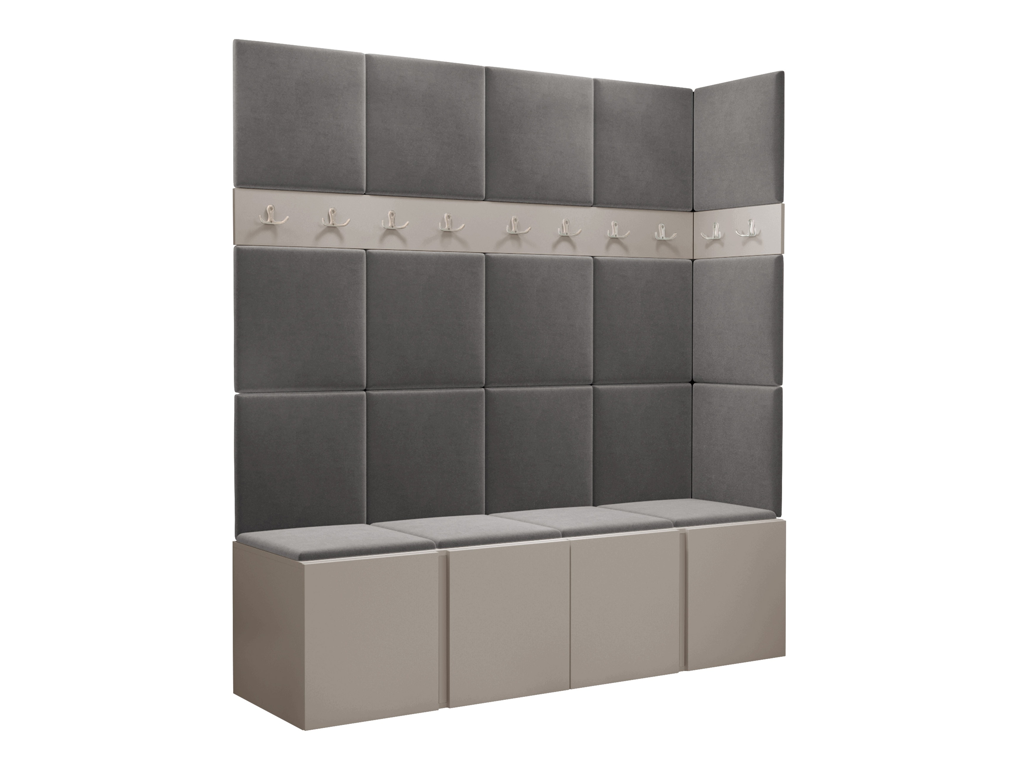 Set arredo da corridoio Pinis II (Cachemire)