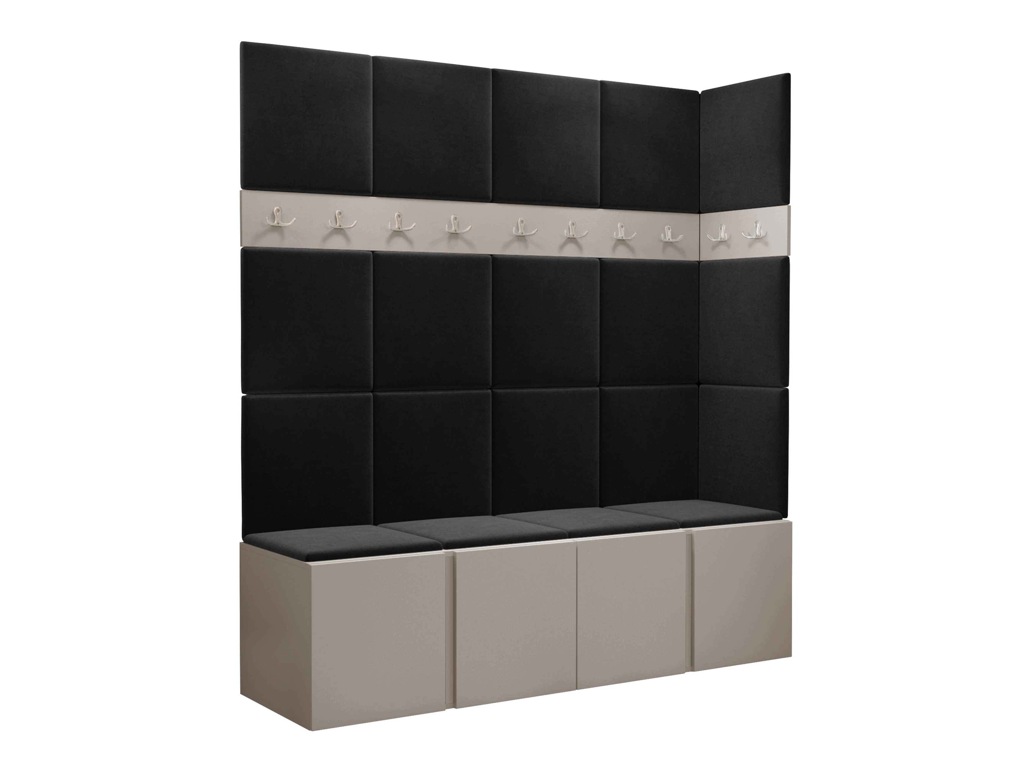 Set arredo da corridoio Pinis II (Cachemire)