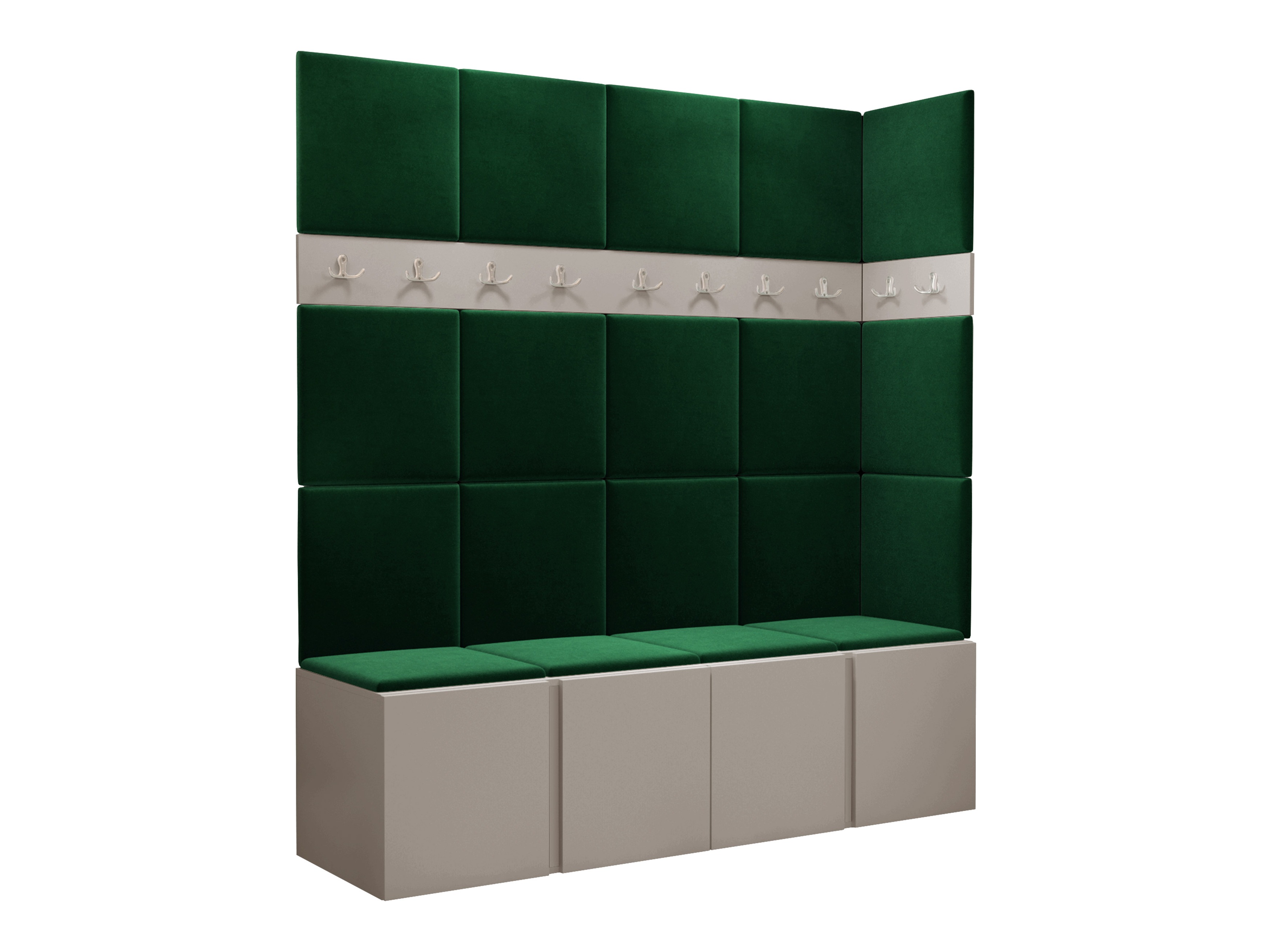 Set arredo da corridoio Pinis II (Cachemire)