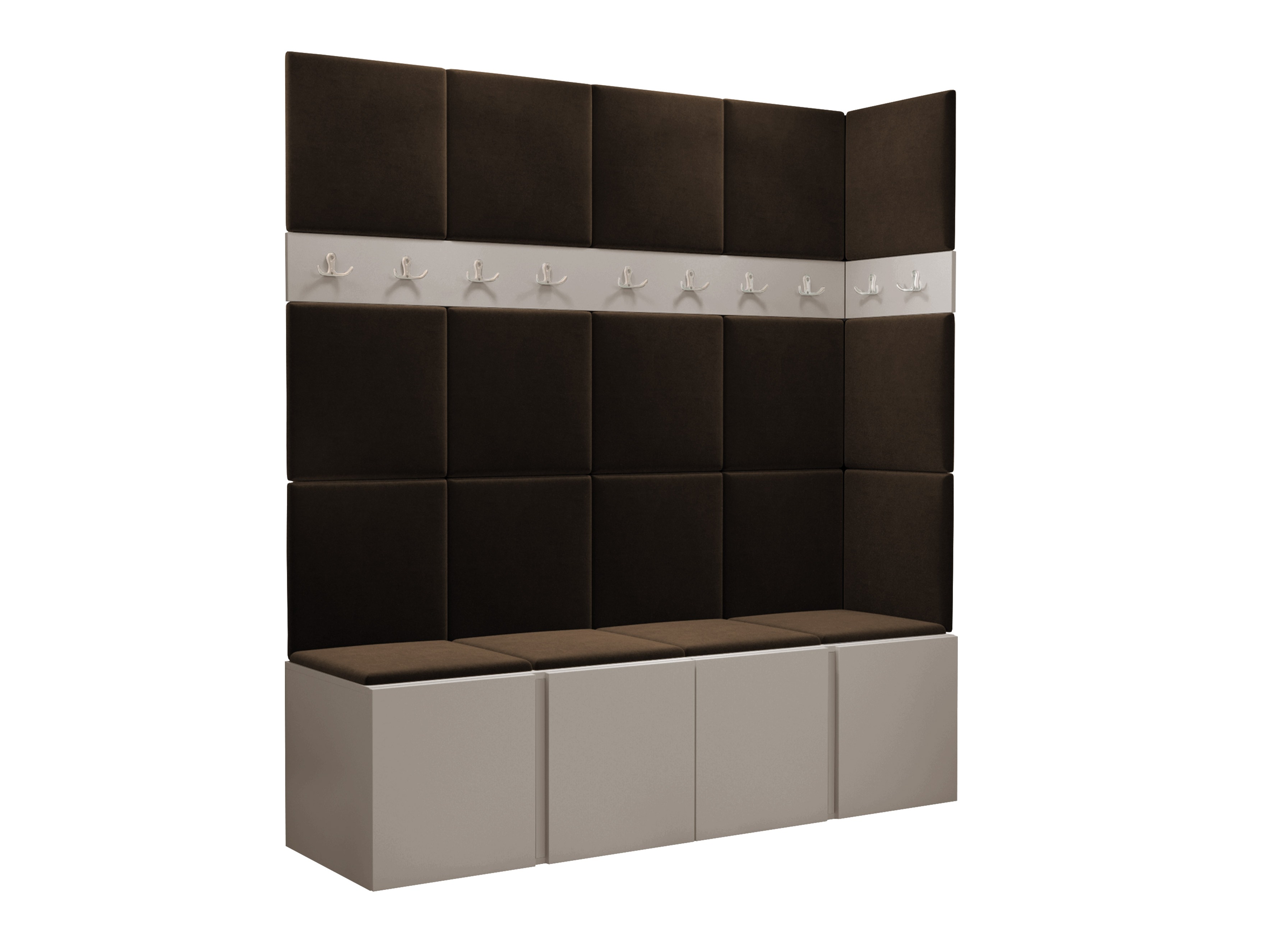 Set arredo da corridoio Pinis II (Cachemire)