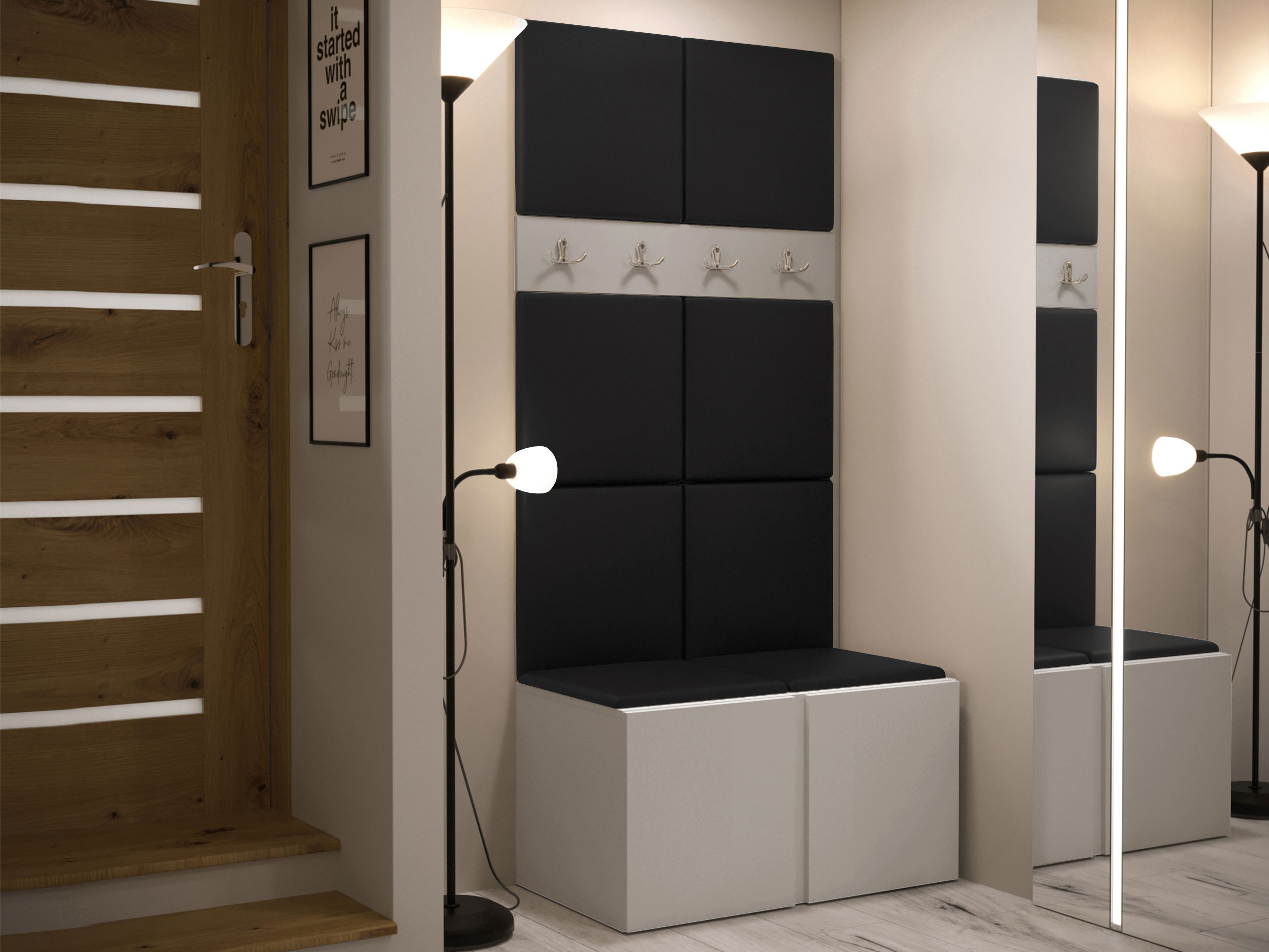 Set arredo da corridoio Pinis IV (Cachemire)