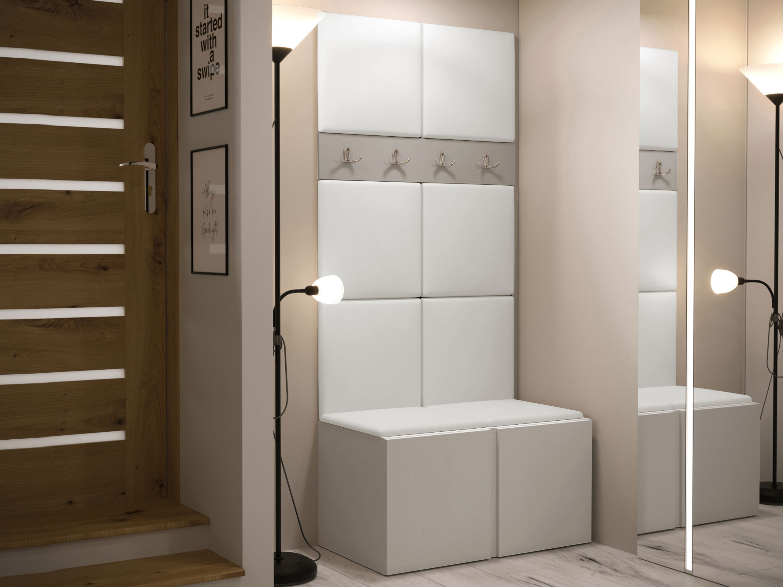 Set arredo da corridoio Pinis IV (Cachemire)