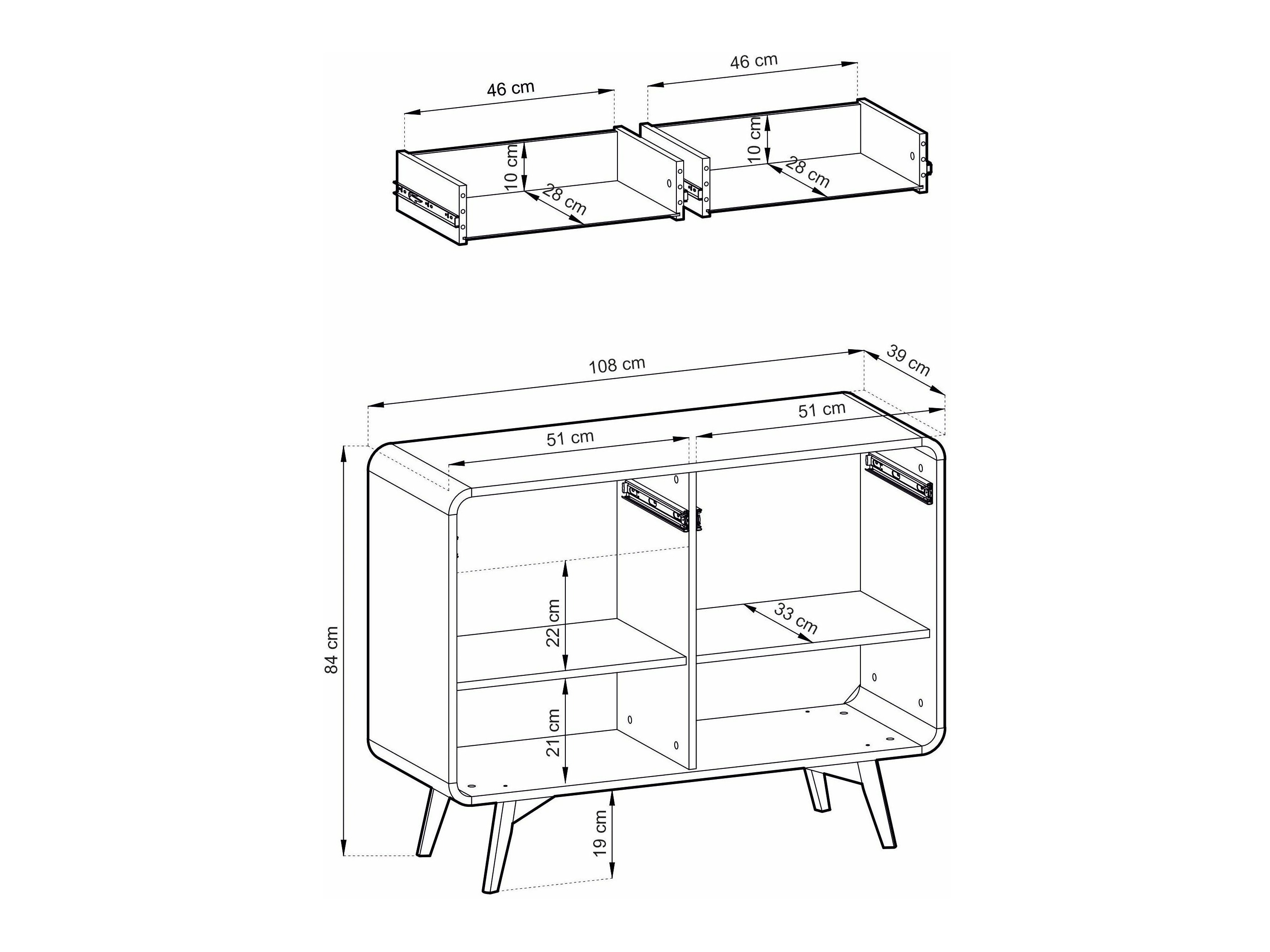 Cassettiera Vesdore 102