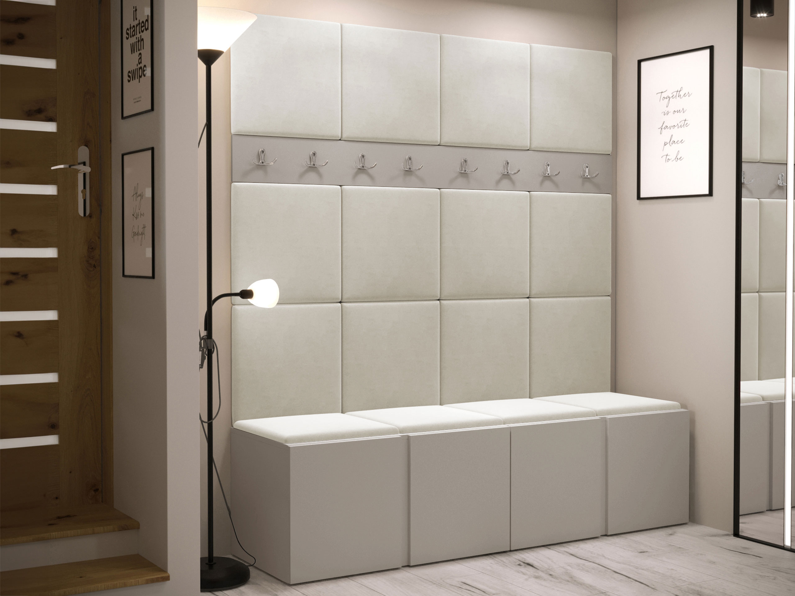 Set arredo da corridoio Pinis V (Cachemire)