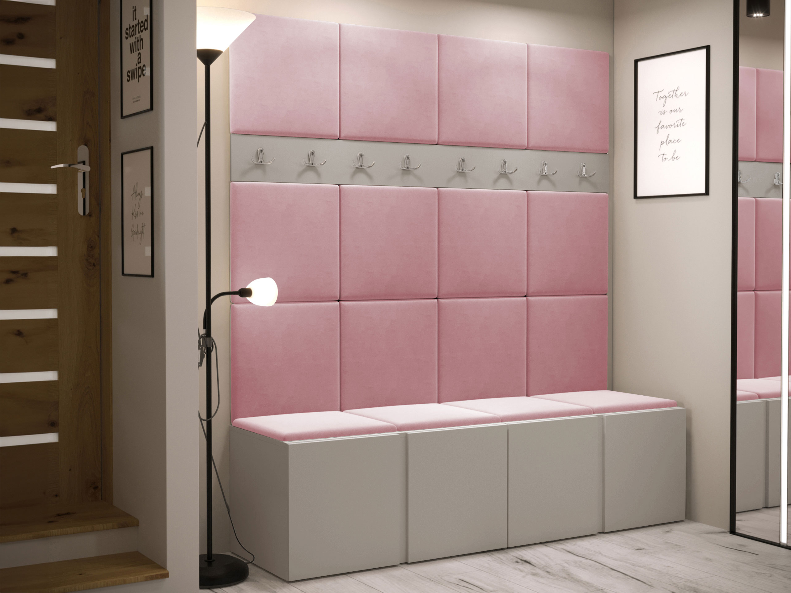 Set arredo da corridoio Pinis V (Cachemire)