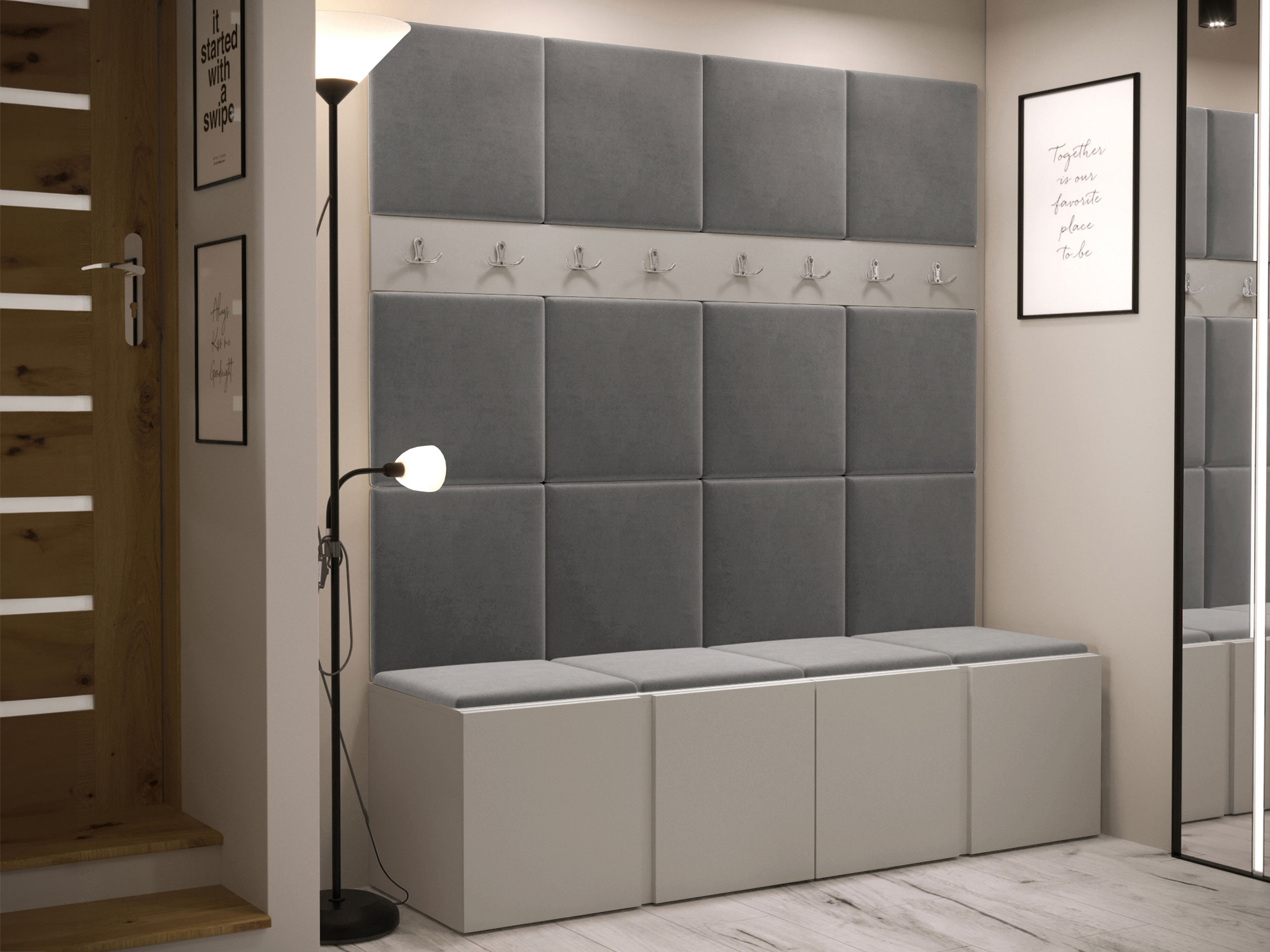 Set arredo da corridoio Pinis V (Cachemire)