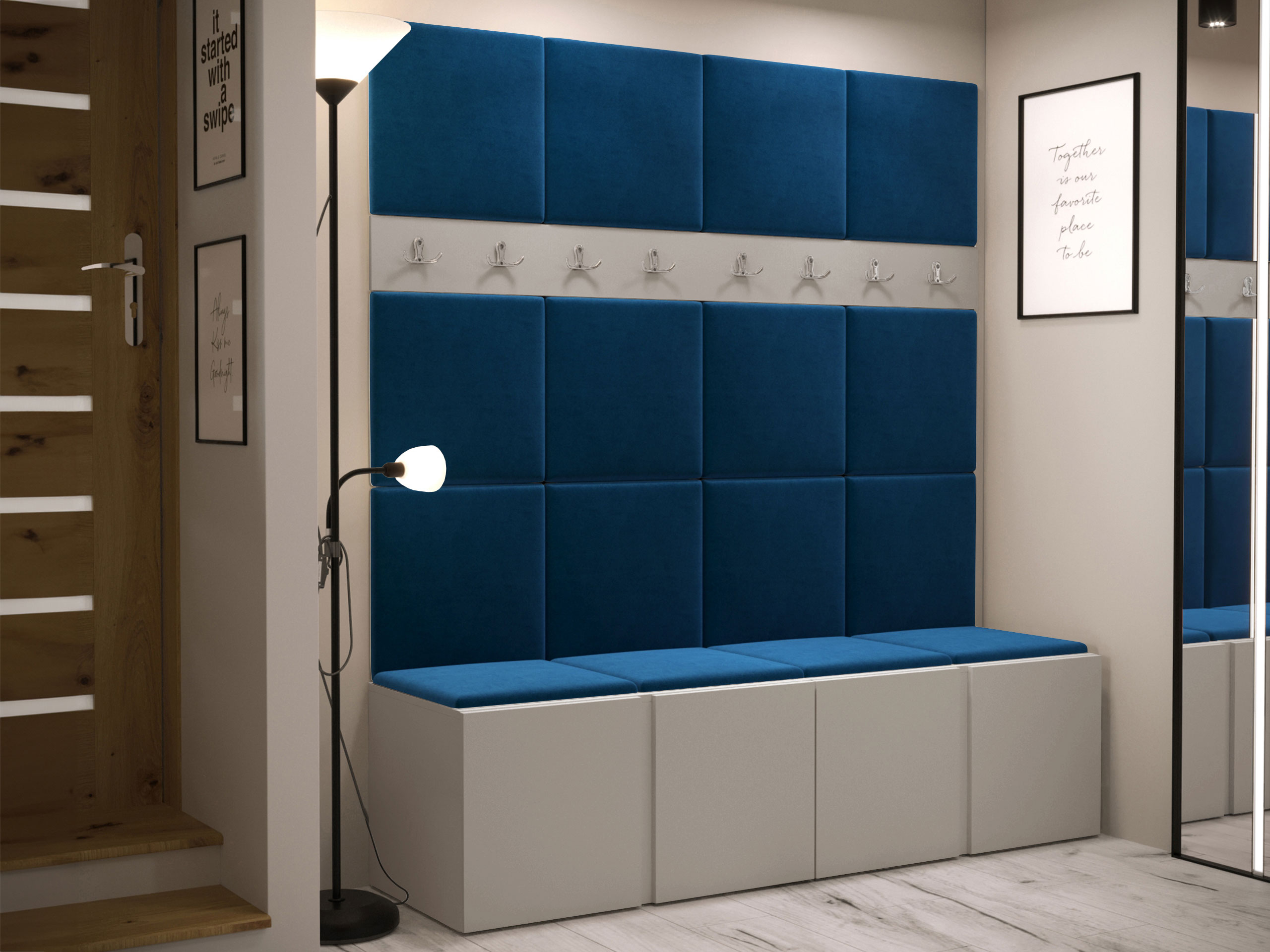 Set arredo da corridoio Pinis V (Cachemire)