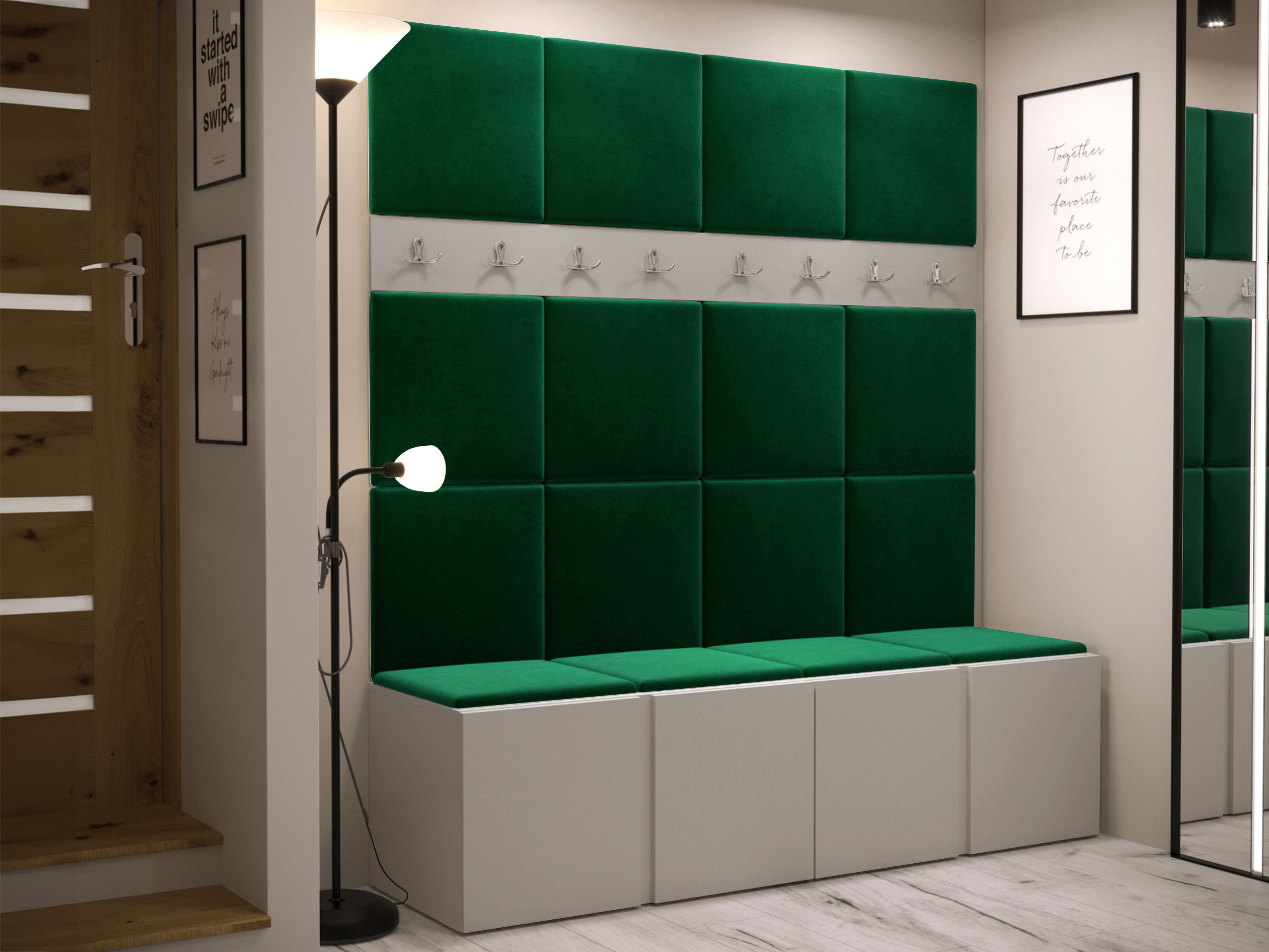 Set arredo da corridoio Pinis V (Cachemire)